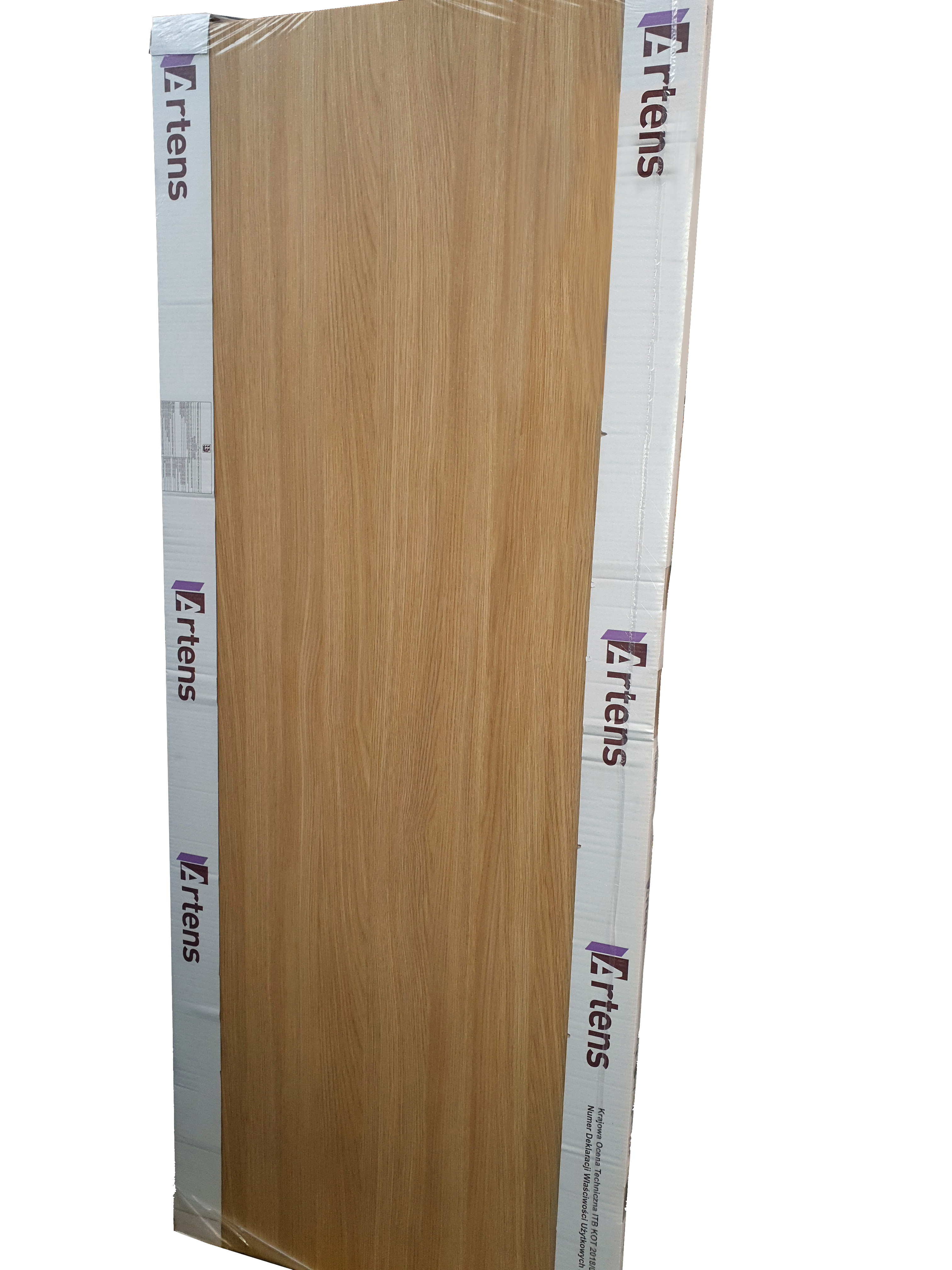 Drzwi wewnętrzne łazienkowe z podcięciem wentylacyjnym Tora 90 prawe Dąb Bawaria Artens - 3