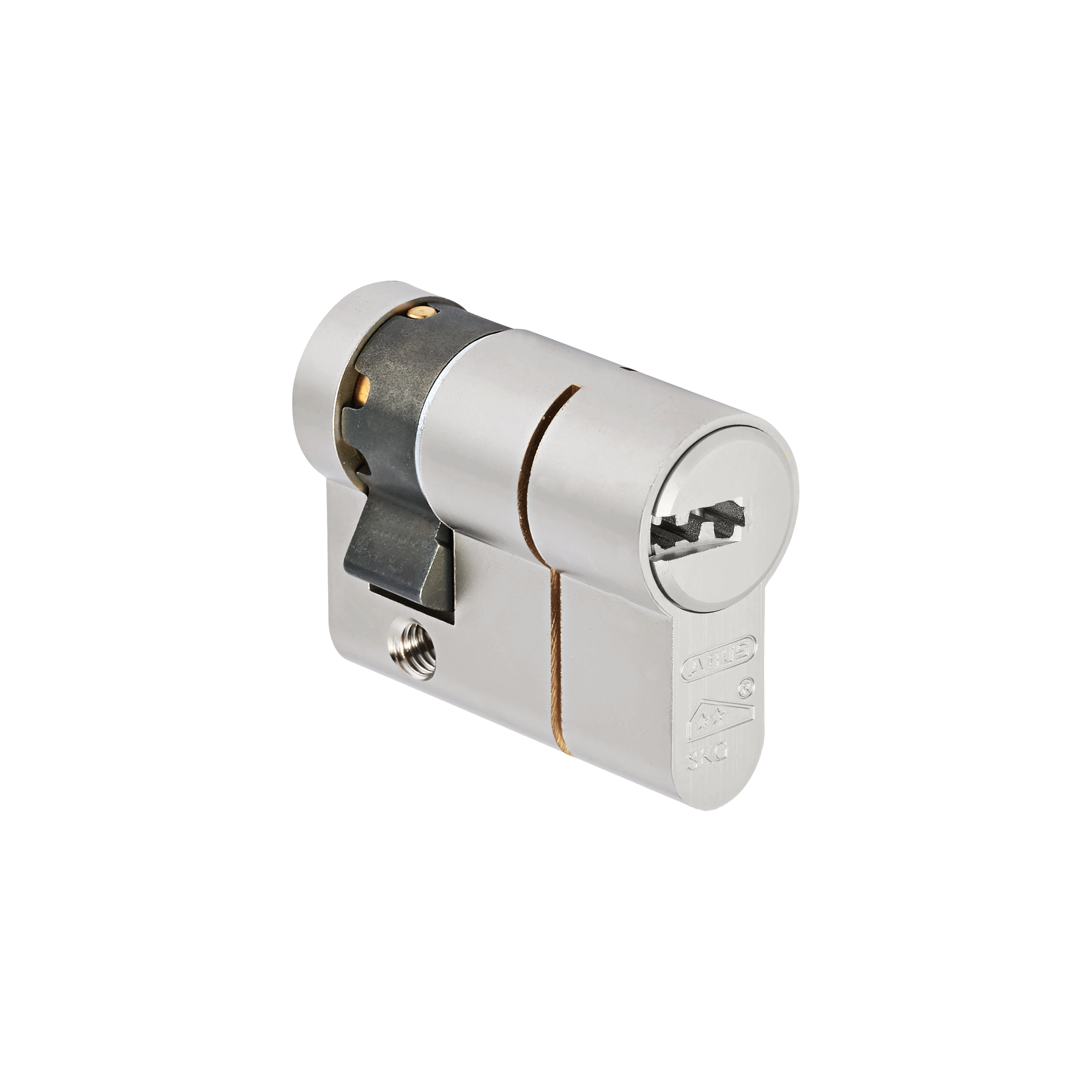 Podłużna wkładka do zamka D10 10 x 30 nikiel Abus