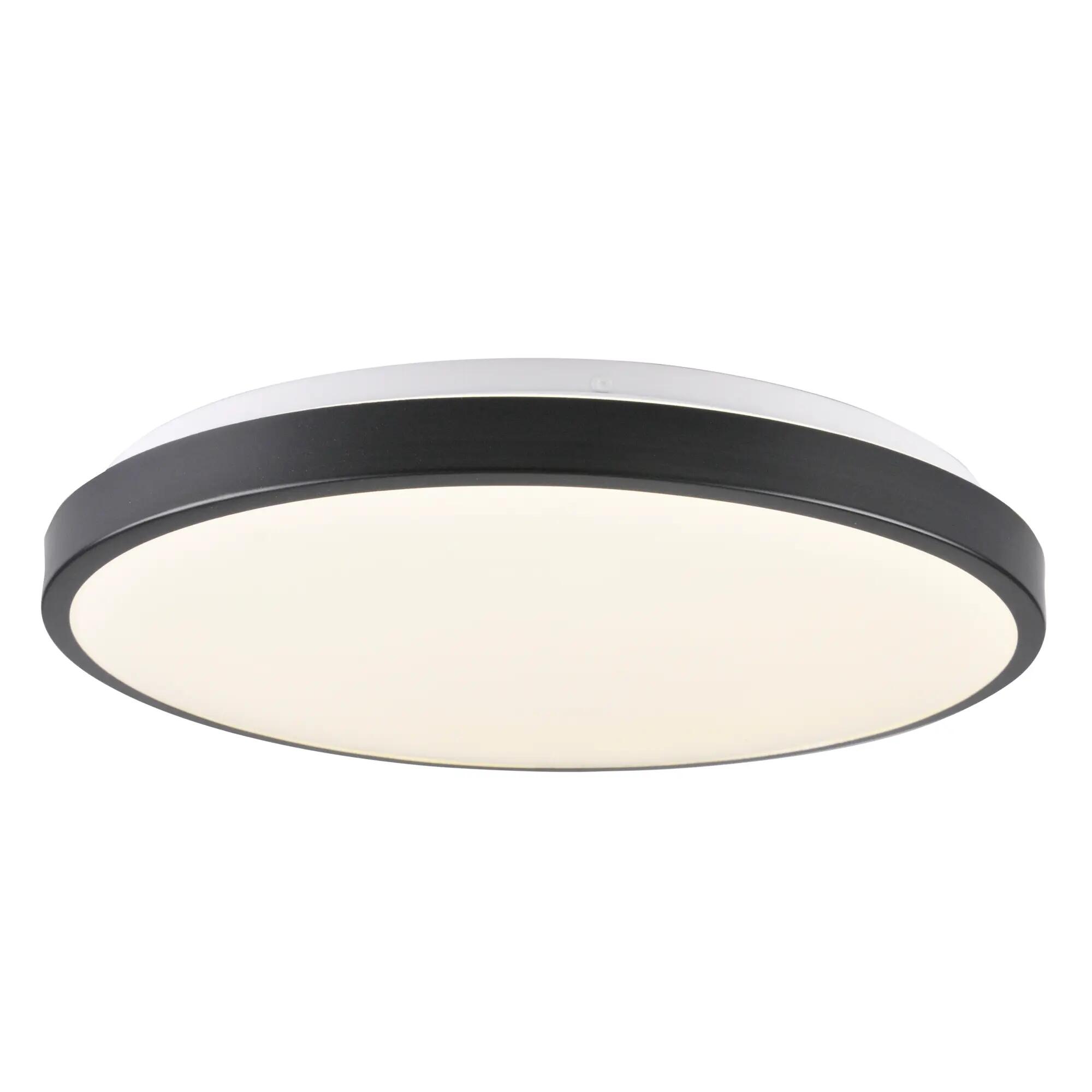 Plafon Kern 40 cm czarny LED Polux - 4