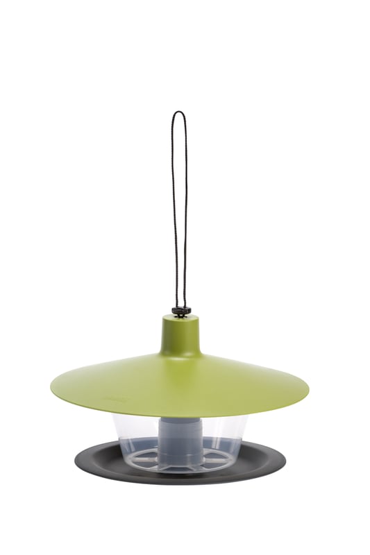 Karmnik dla ptaków 28.5x28.5x17cm Finch okrągły zielony