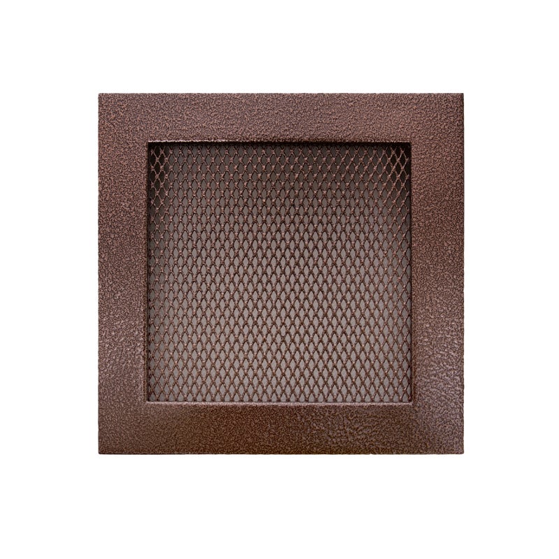 Zdjęcia - Akcesorium kominkowe NORDFlam Kratka kominkowa 17 x 17 cm Stara miedź Miedziany