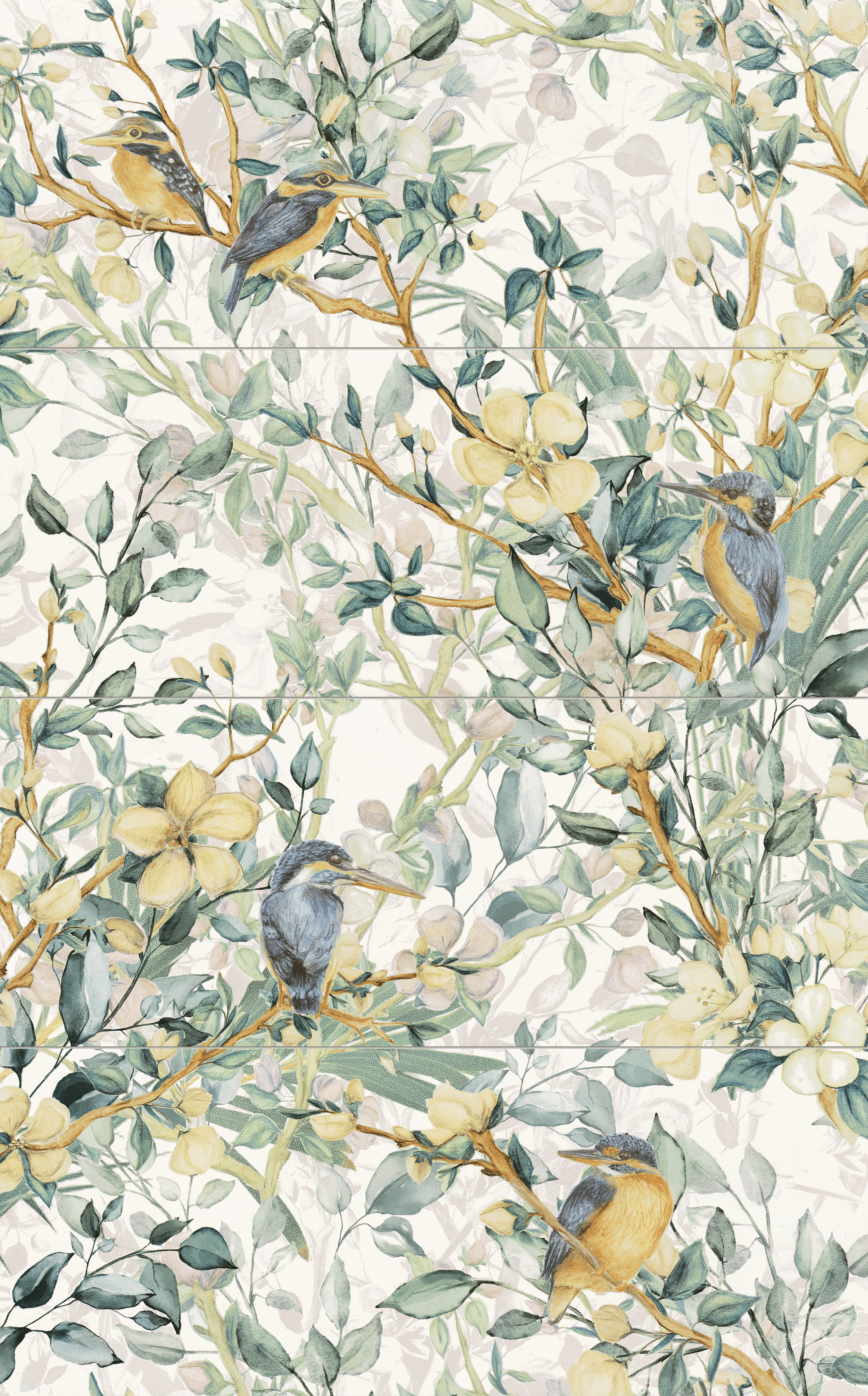 Dekor 4 elementowy Perla Birds 59.8x149.8 Arte - 6