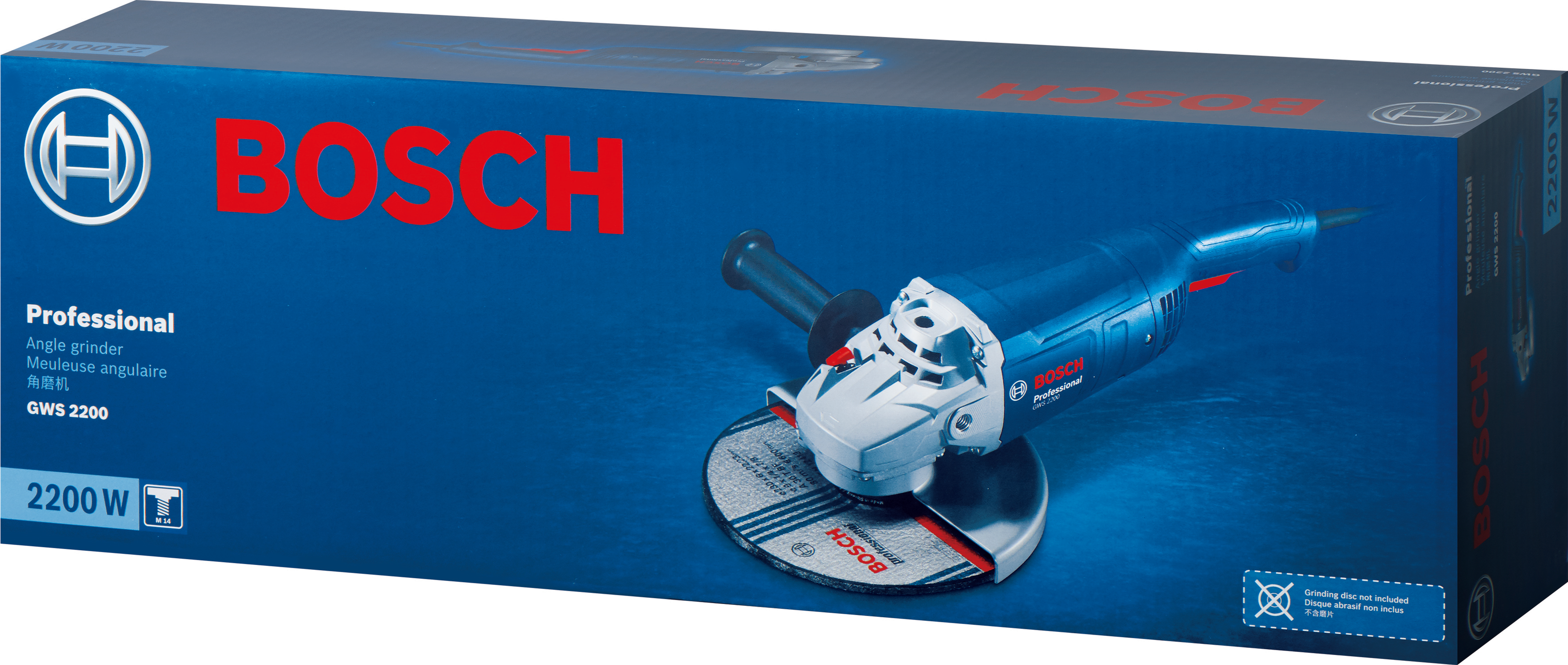 Szlifierka kątowa przewodowa GWS 2200 W 230 mm BOSCH PROFESSIONAL - 3