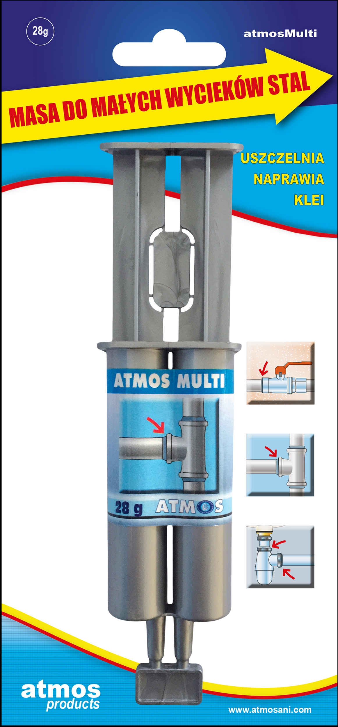 Lut do stali dwuskładnikowy stal ATMOS - 3