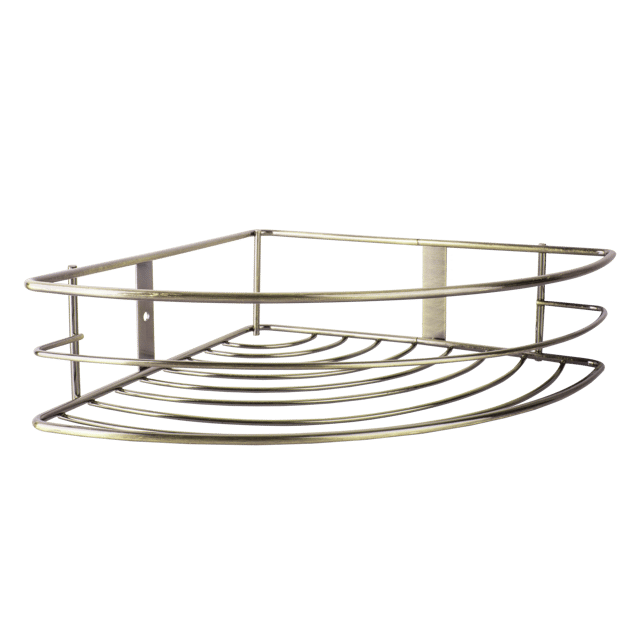 Półka łazienkowa złoto antyczne Awd Interior