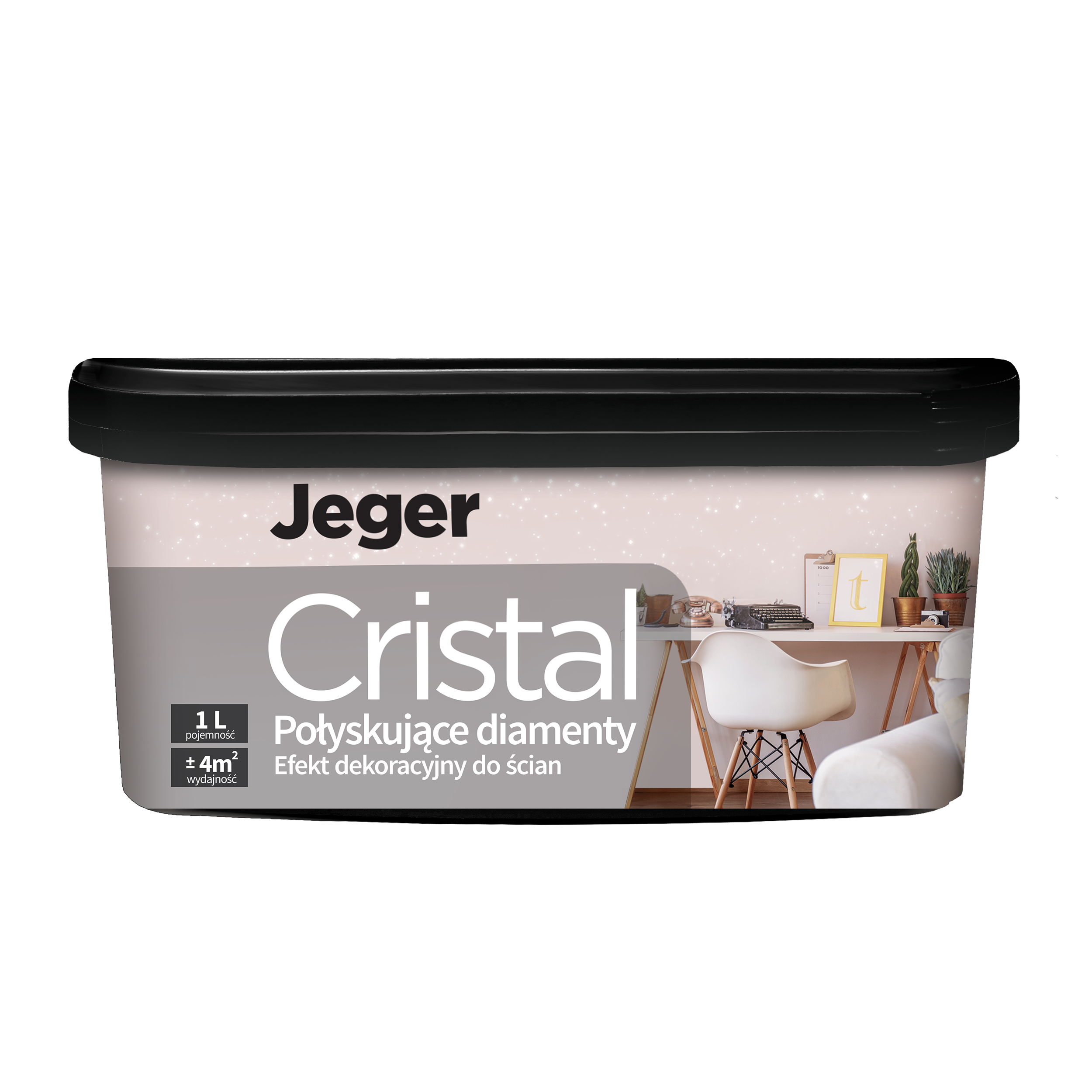 Efekt dekoracyjny CRISTAL 1 l Flavio Brokatowy JEGER