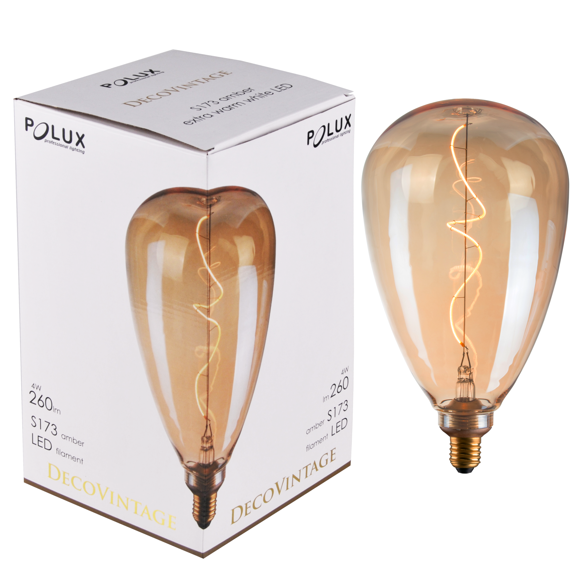Żarówka dekoracyjna LED E27 4 W 260 lm Polux