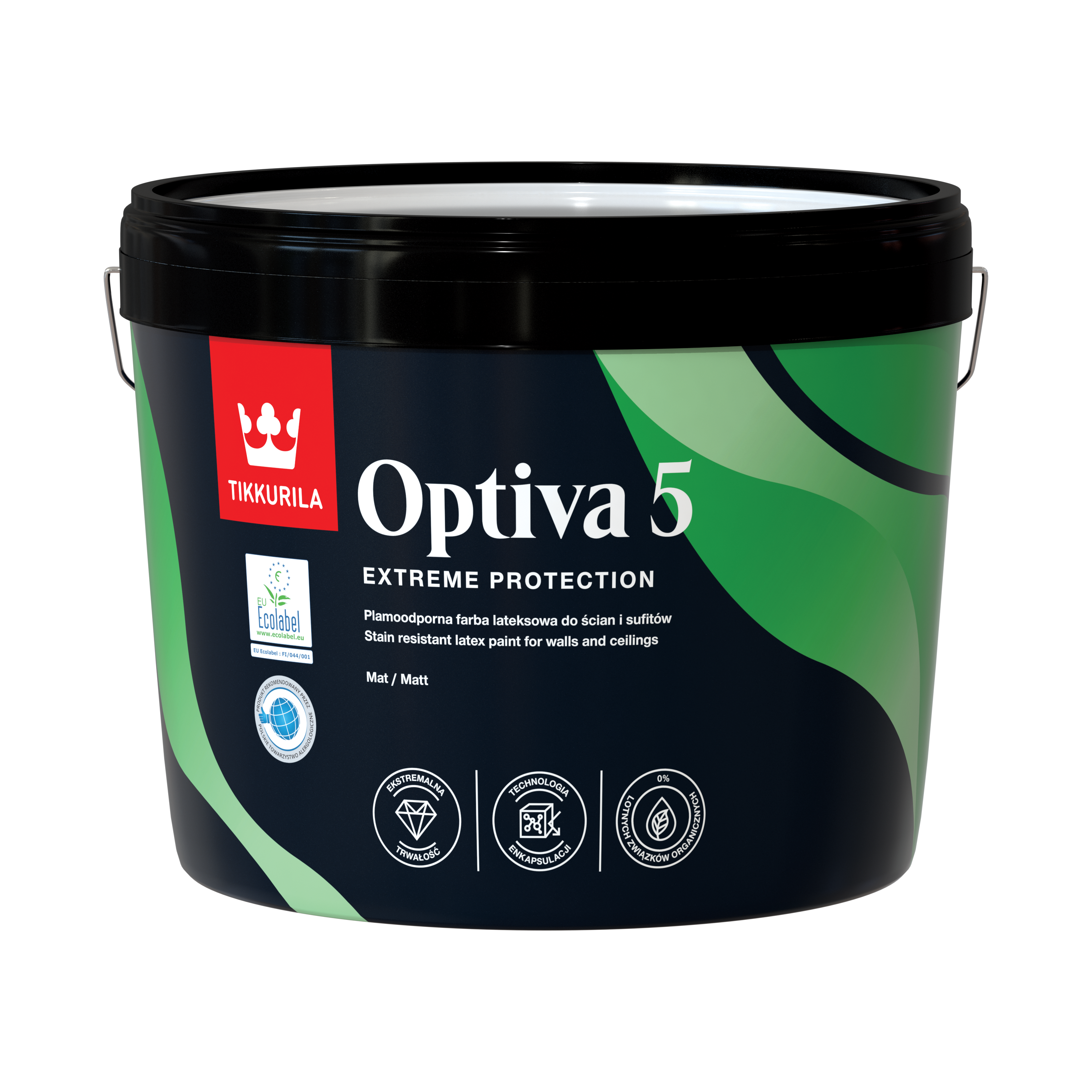 Farba Tikkurila Optiva 5 9 l baza A mat