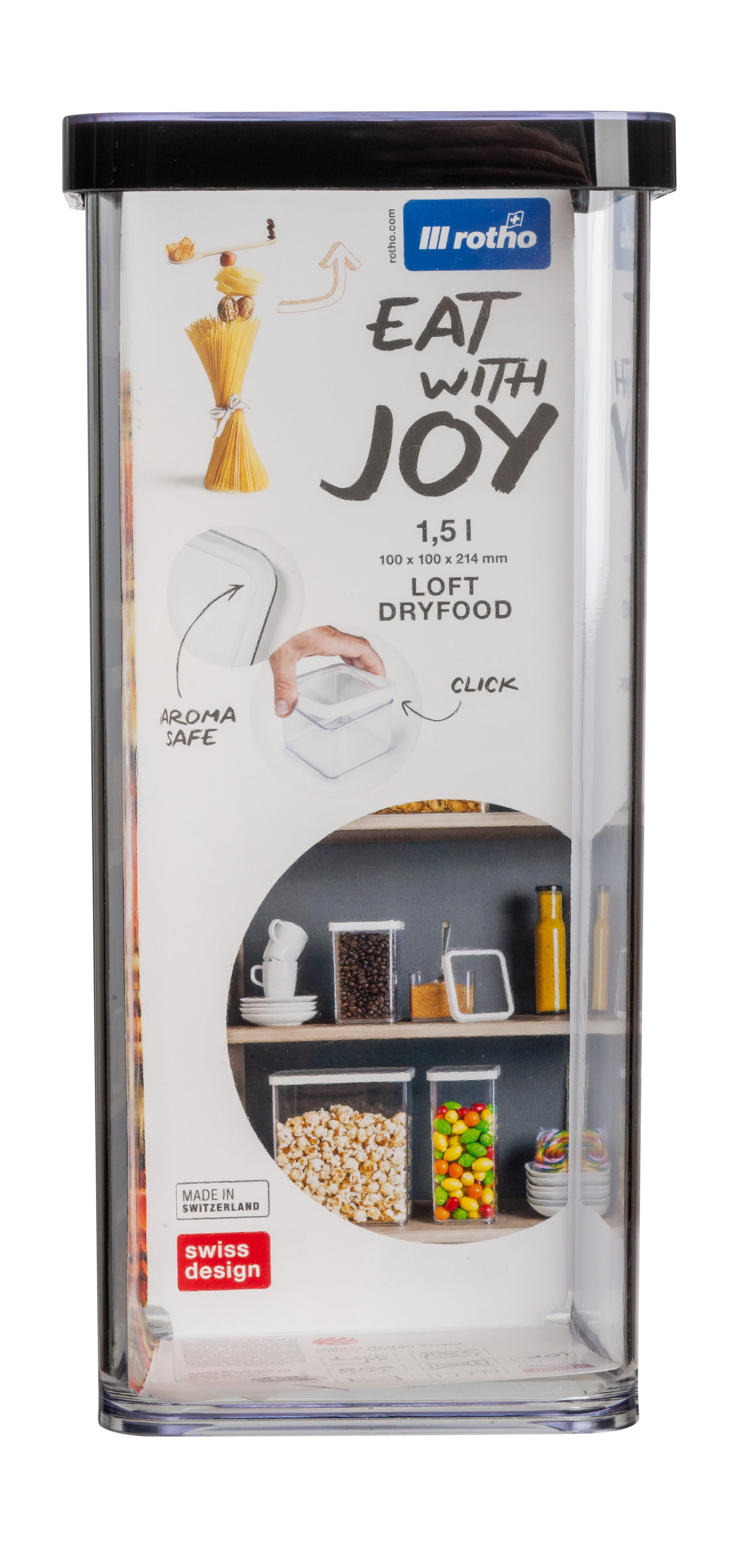 Pojemnik kuchenny na żywność Loft Premium 1.5 l Rotho - 6