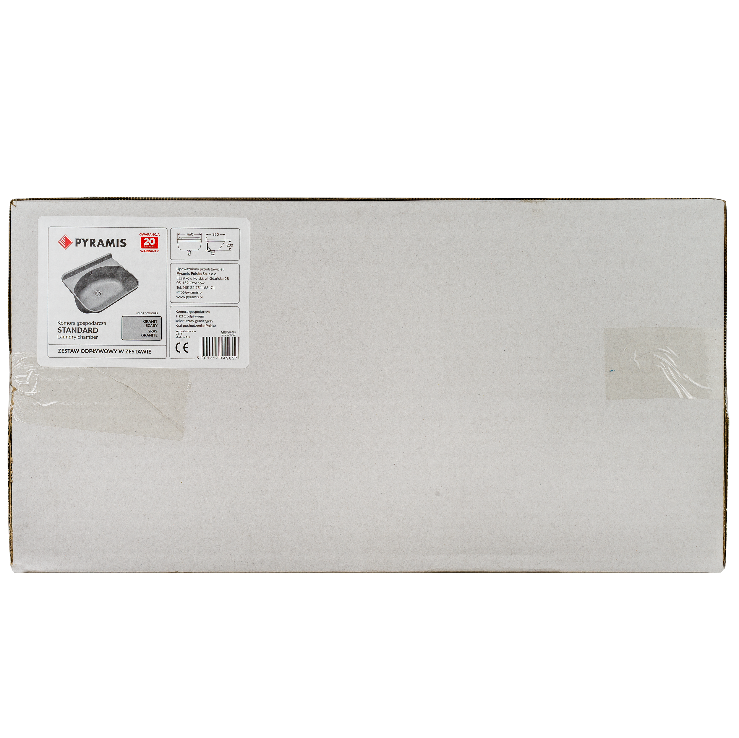 Komora gospodarcza Standard biała Pyramis - 4