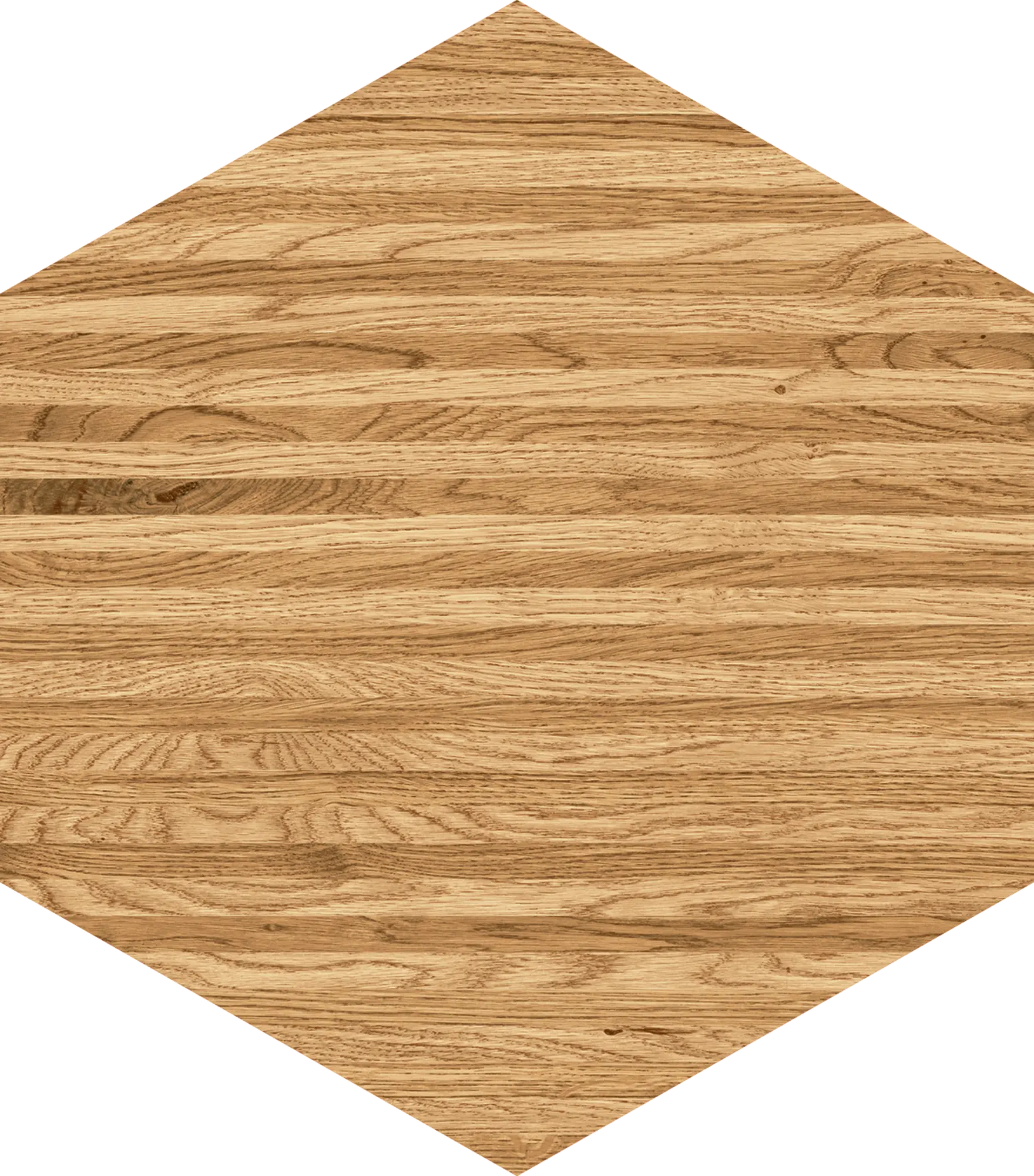 Glazura Flare Wood Hex 12.5x11 Arte