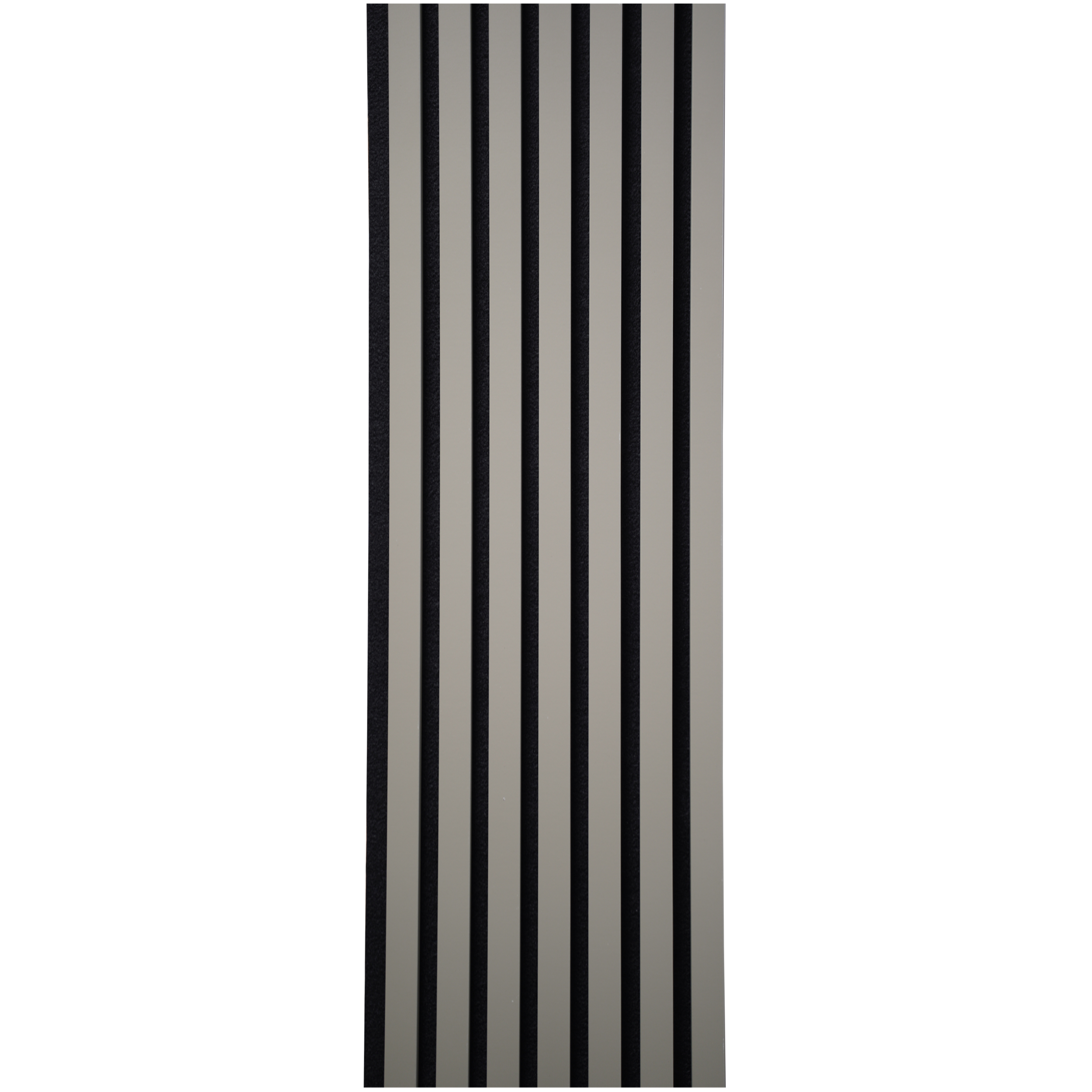Panel ścienny 3D Lamel ścienny akustyczny na filcu Sandgrau 20x30x265 cm