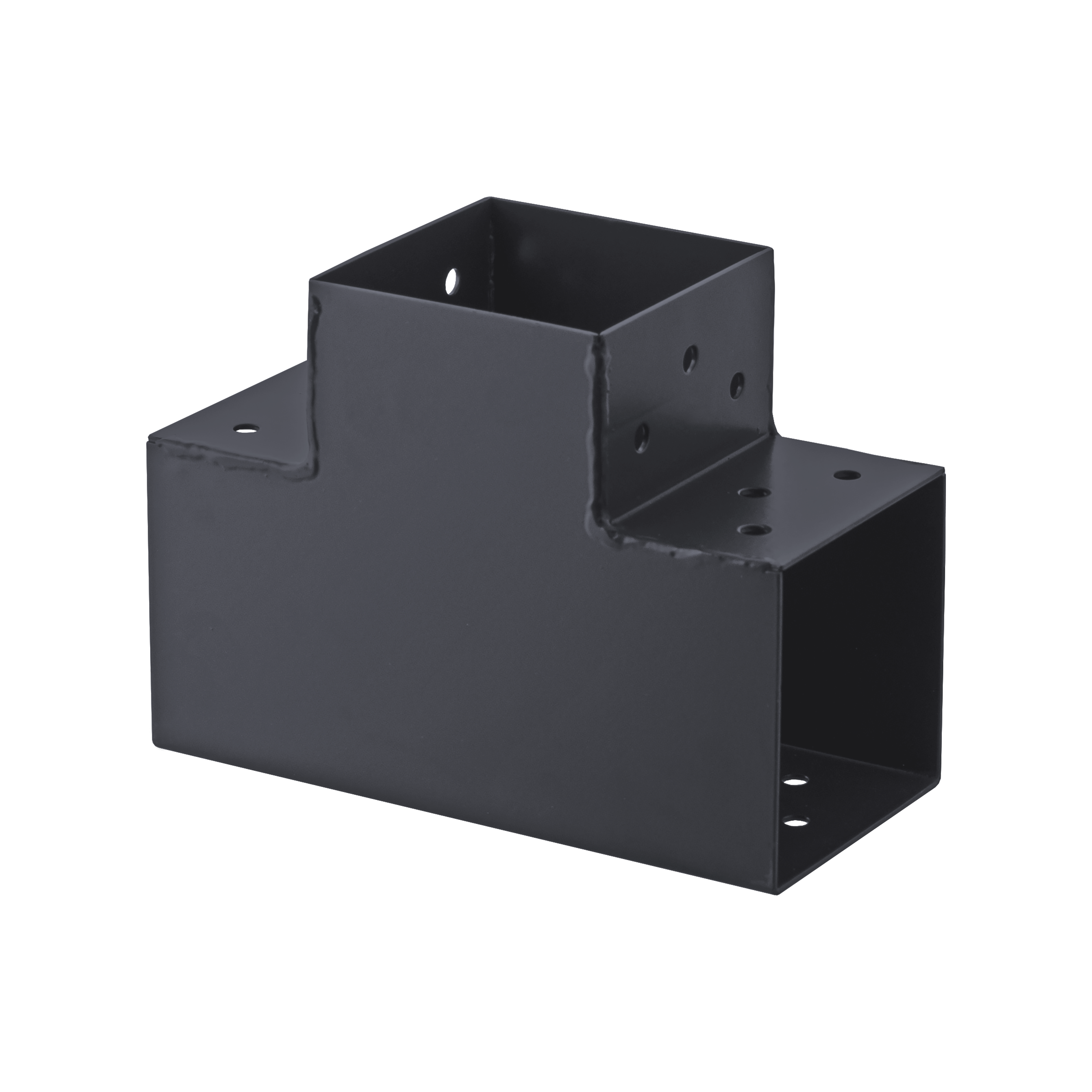 Łącznik prosty 9x9 cm 90st. 3-końce Suki Plug-in antracyt