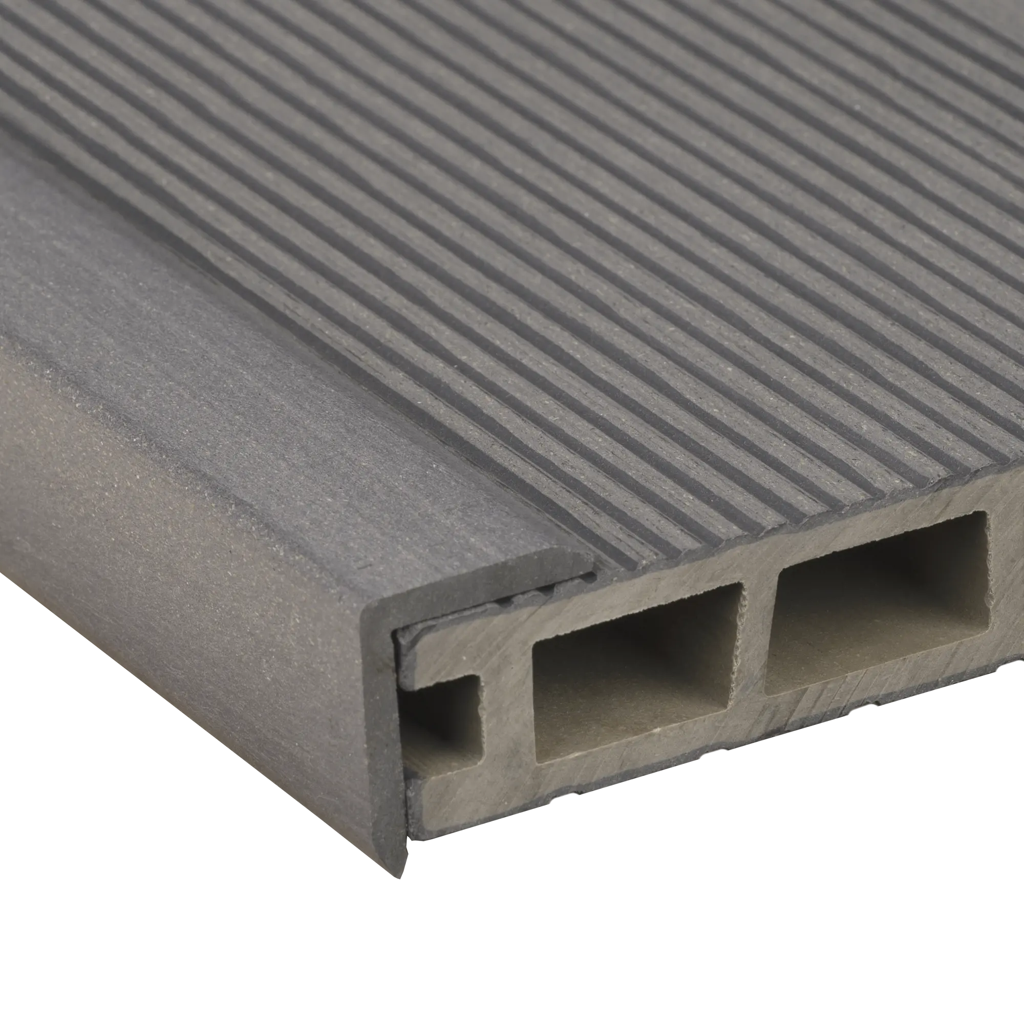 Listwa wykończeniowa 3x240x3.4 cm narożna szara - 2