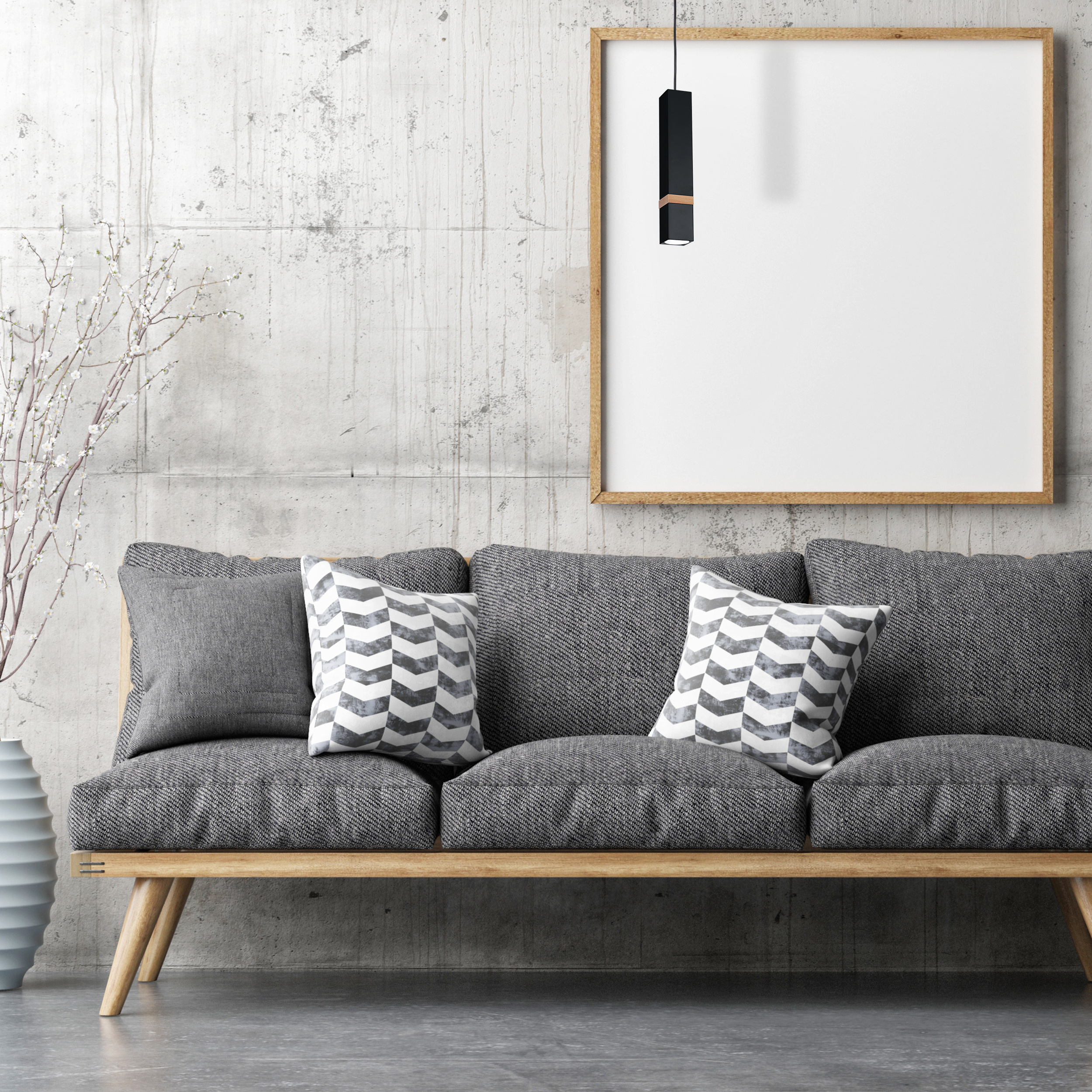 Lampa wisząca Vidar czarna GU10 Eko-Light - 2