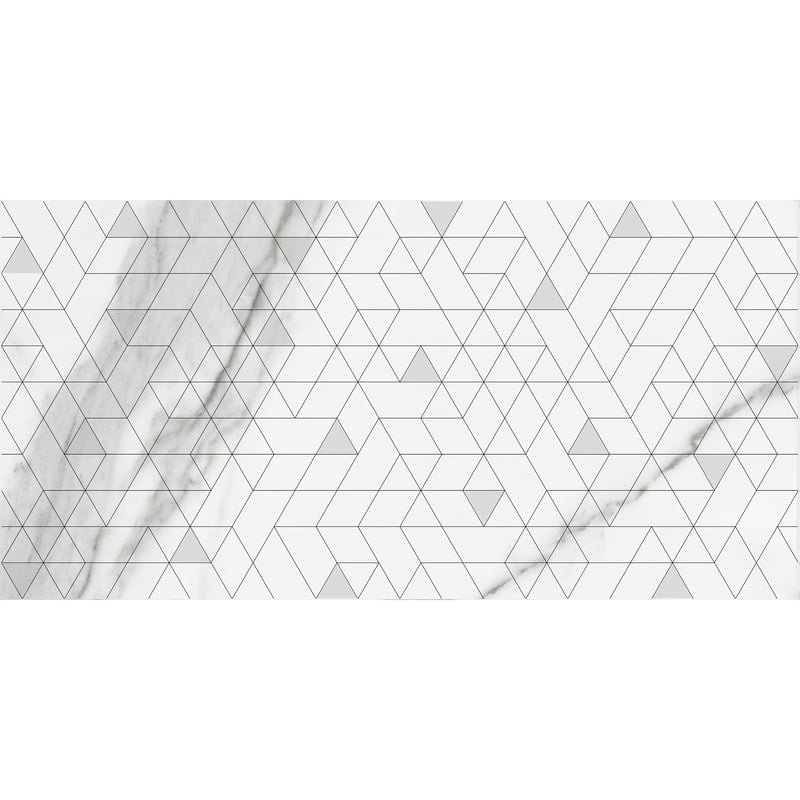 Dekor Statuario White 30x60 Ceramika Color