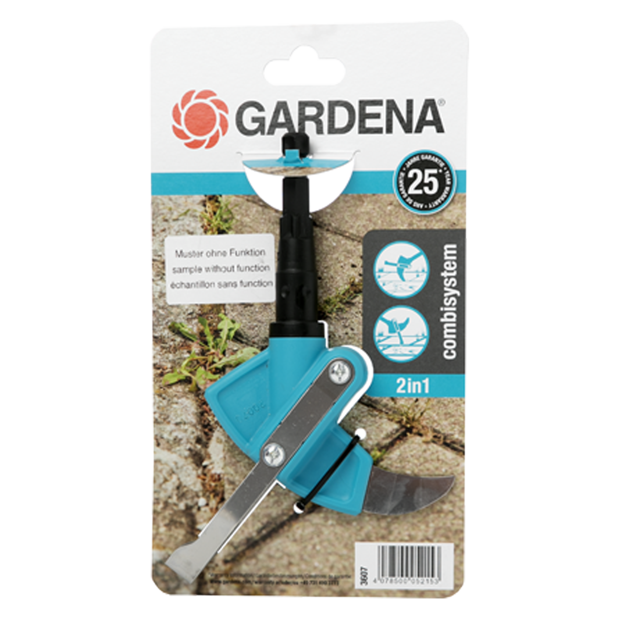 Skrobak do usuwania chwastów 2 w 1 3607-20 Combisystem Gardena - 2