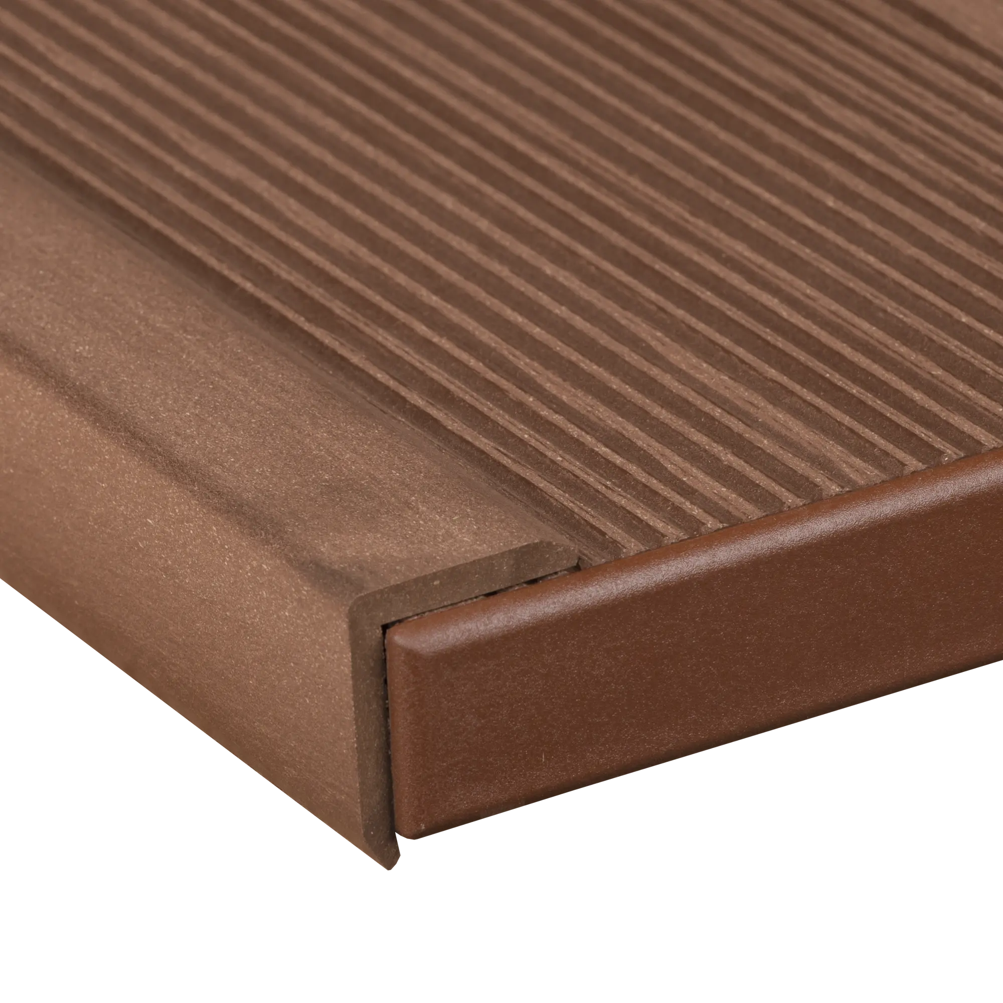 Listwa wykończeniowa 3x240x3.4 cm narożna redwood - 2