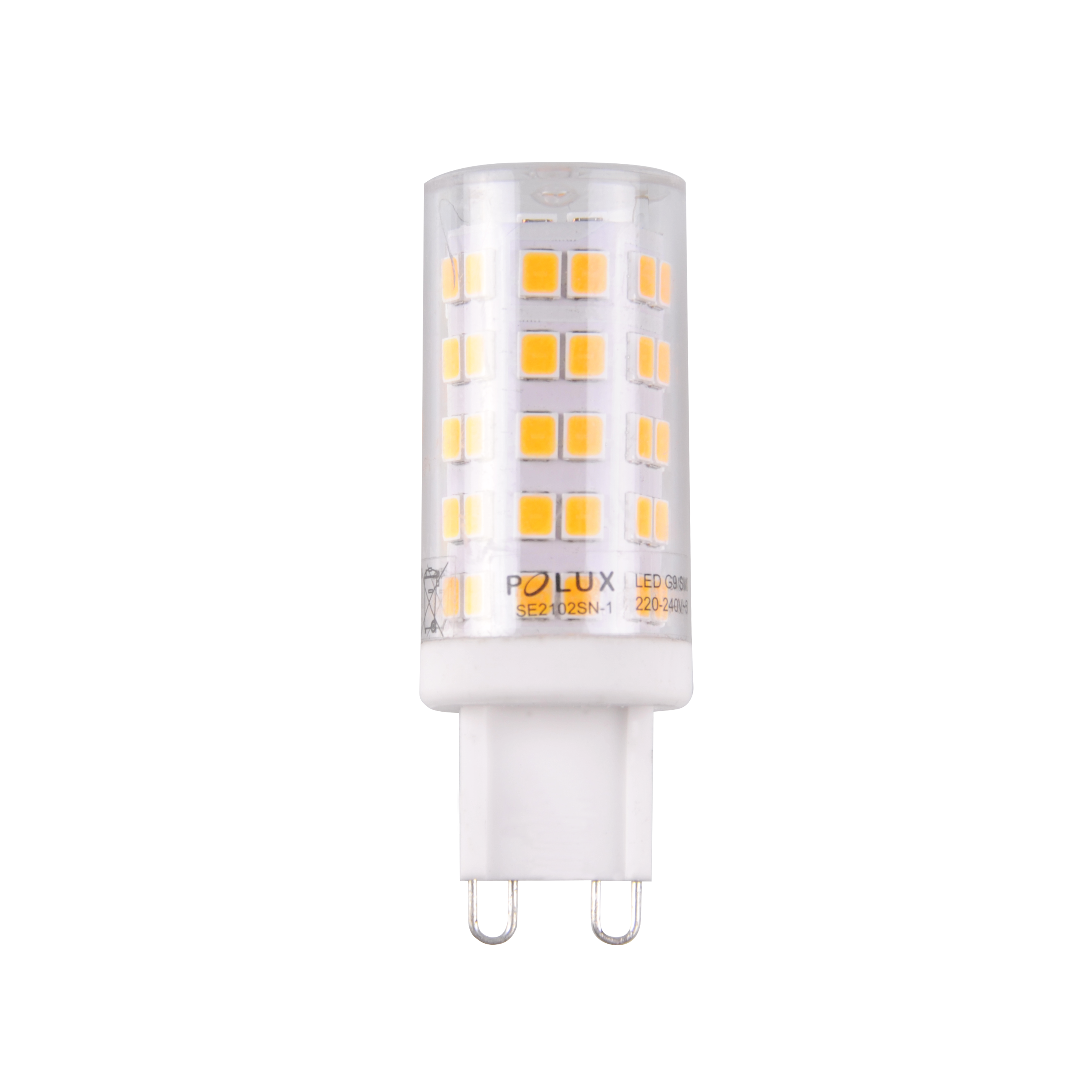 Żarówka LED G9 (230 V) 4 W 420 lm Ciepła SMD Polux - 3