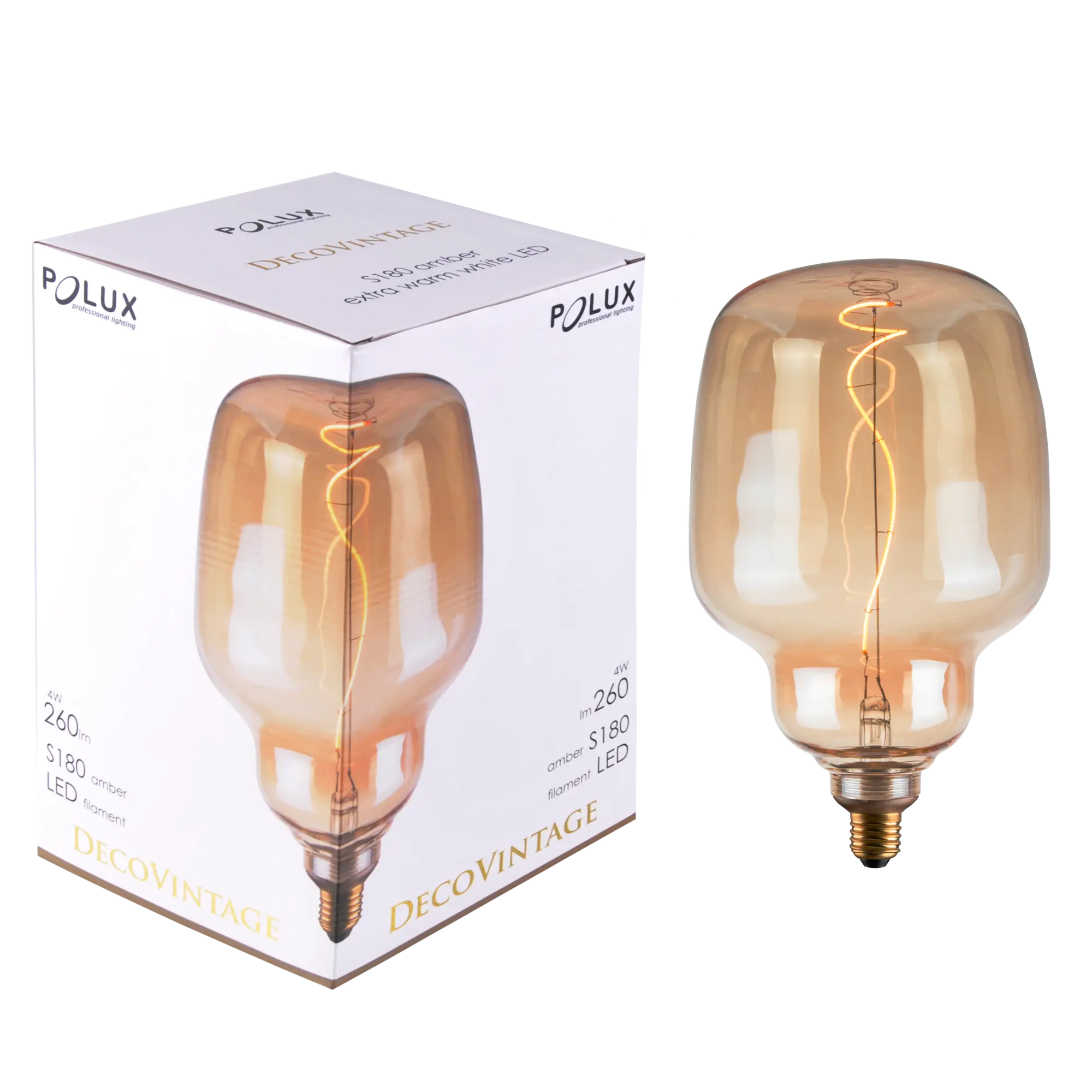 Żarówka dekoracyjna LED E27 4 W 260 lm Polux