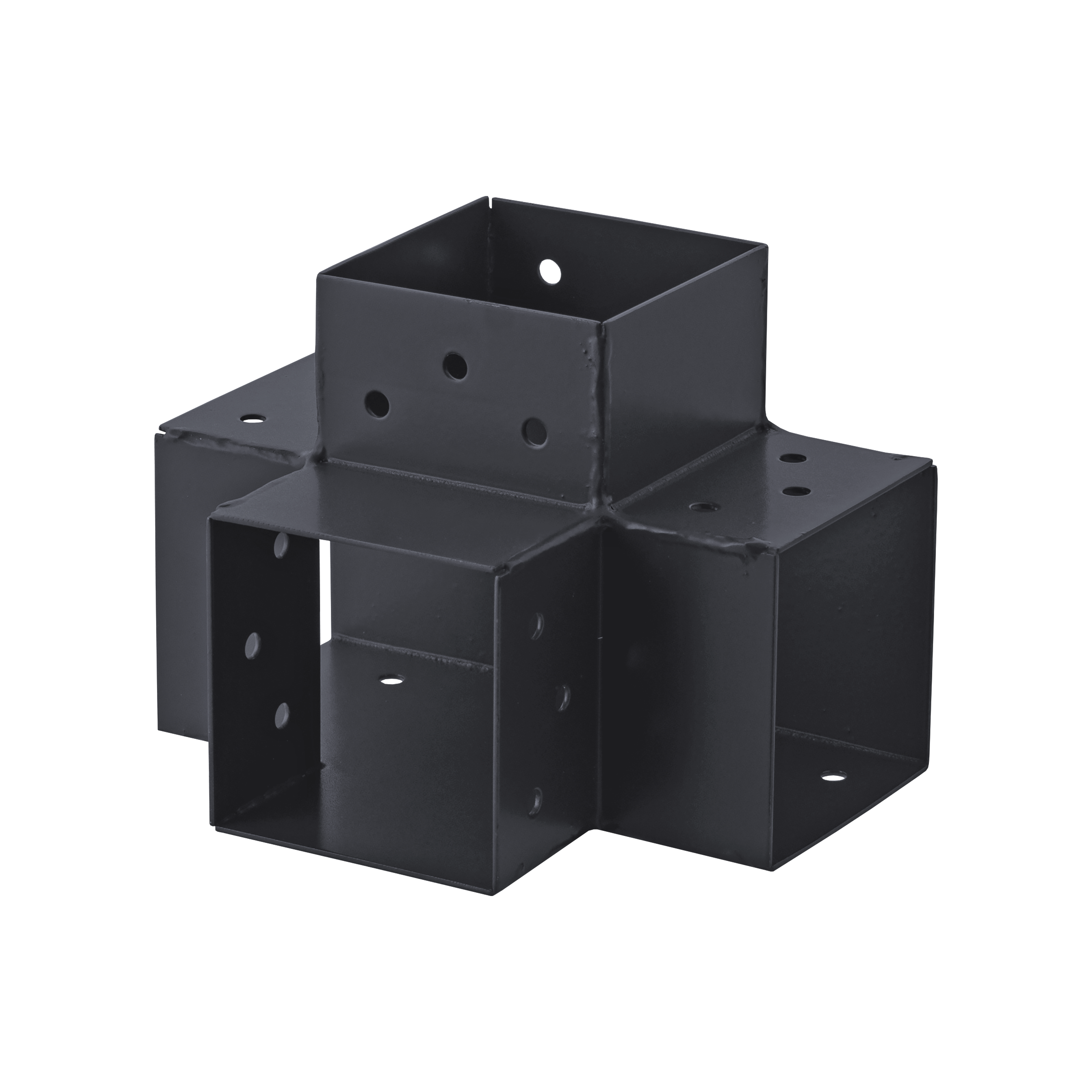 Łącznik prosty 9x9 cm 90st. 4-końce Suki Plug-in antracyt