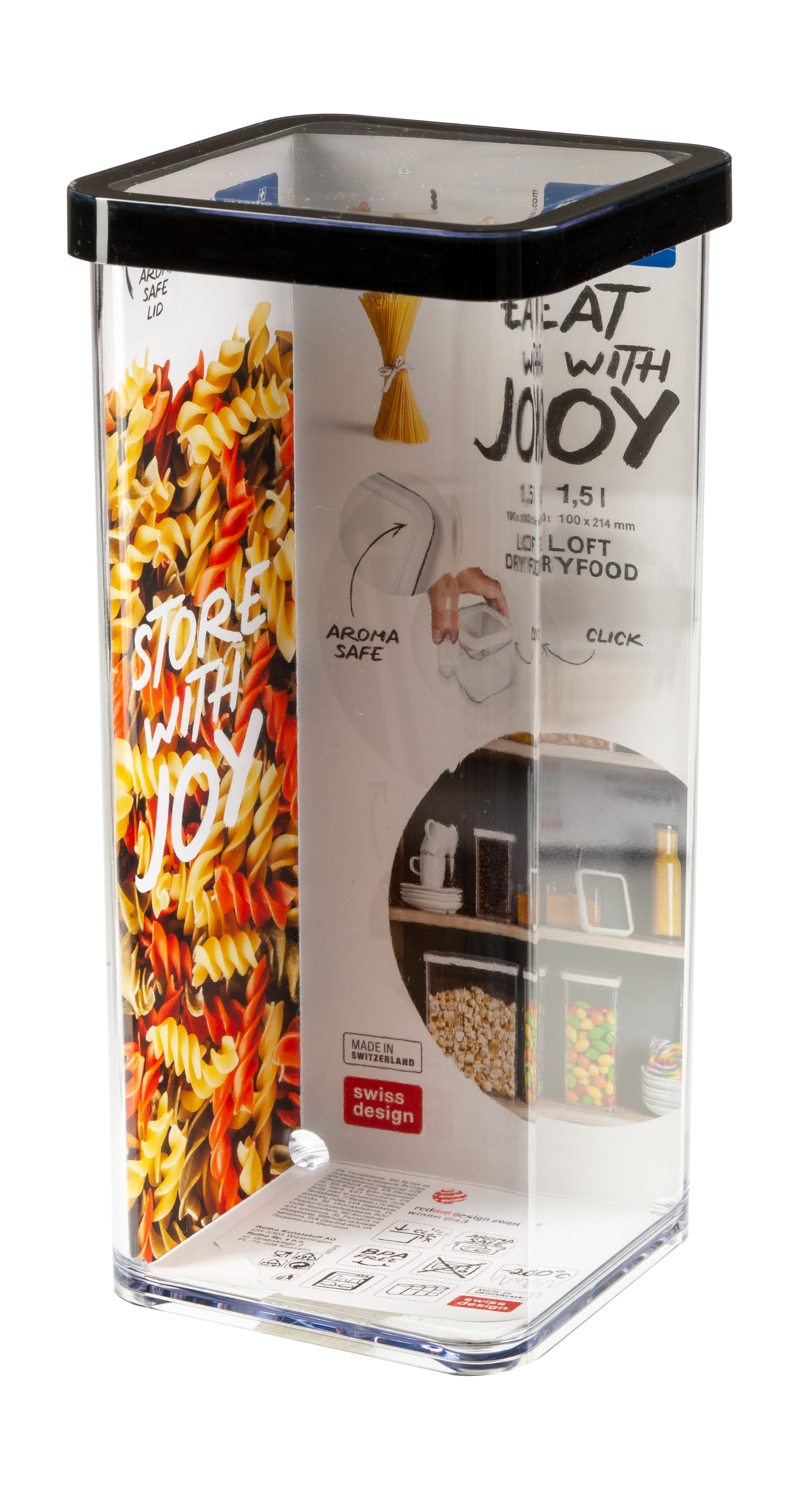 Pojemnik kuchenny na żywność Loft Premium 1.5 l Rotho - 5