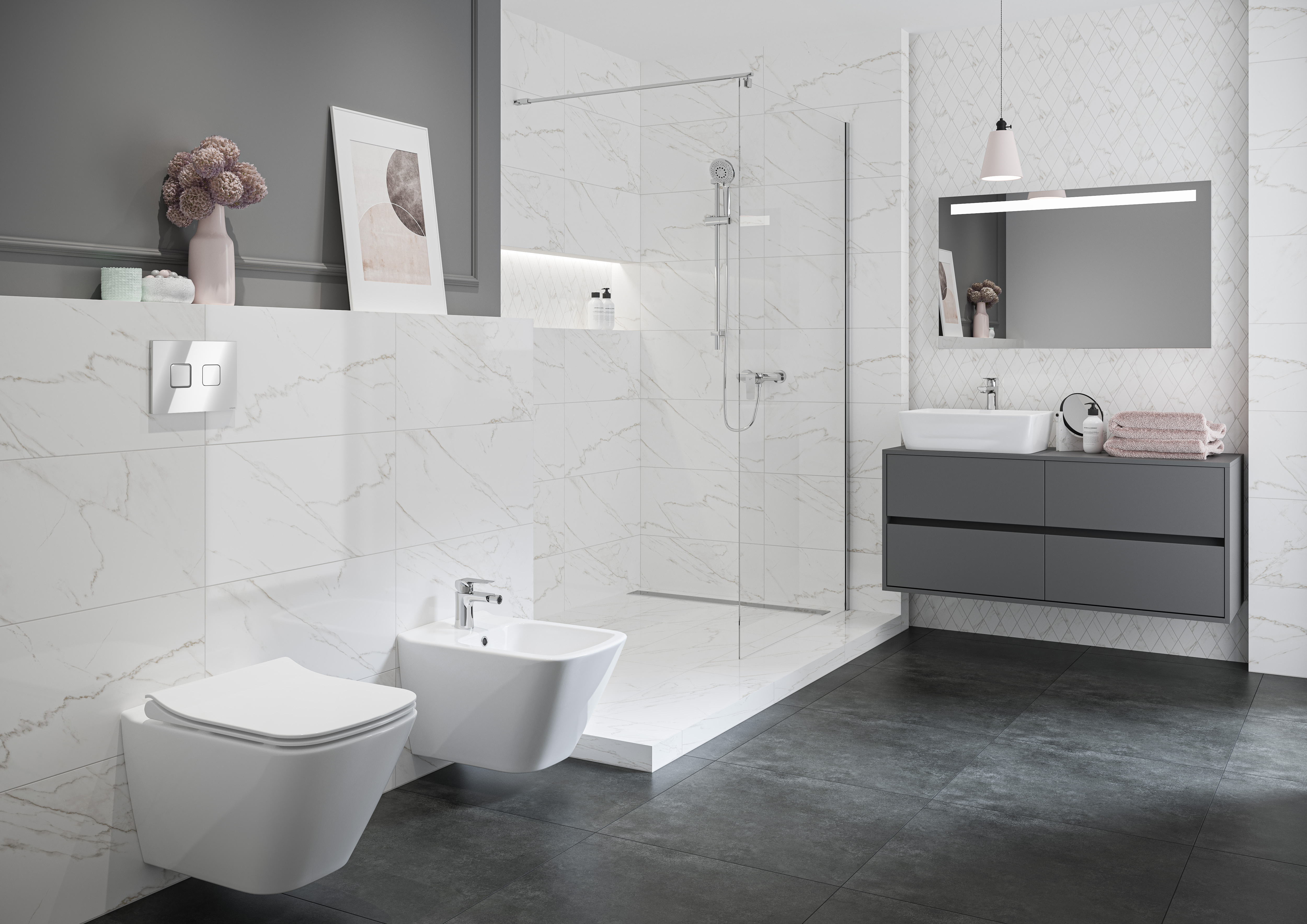 Miska WC wisząca City Sq Cersanit - 2