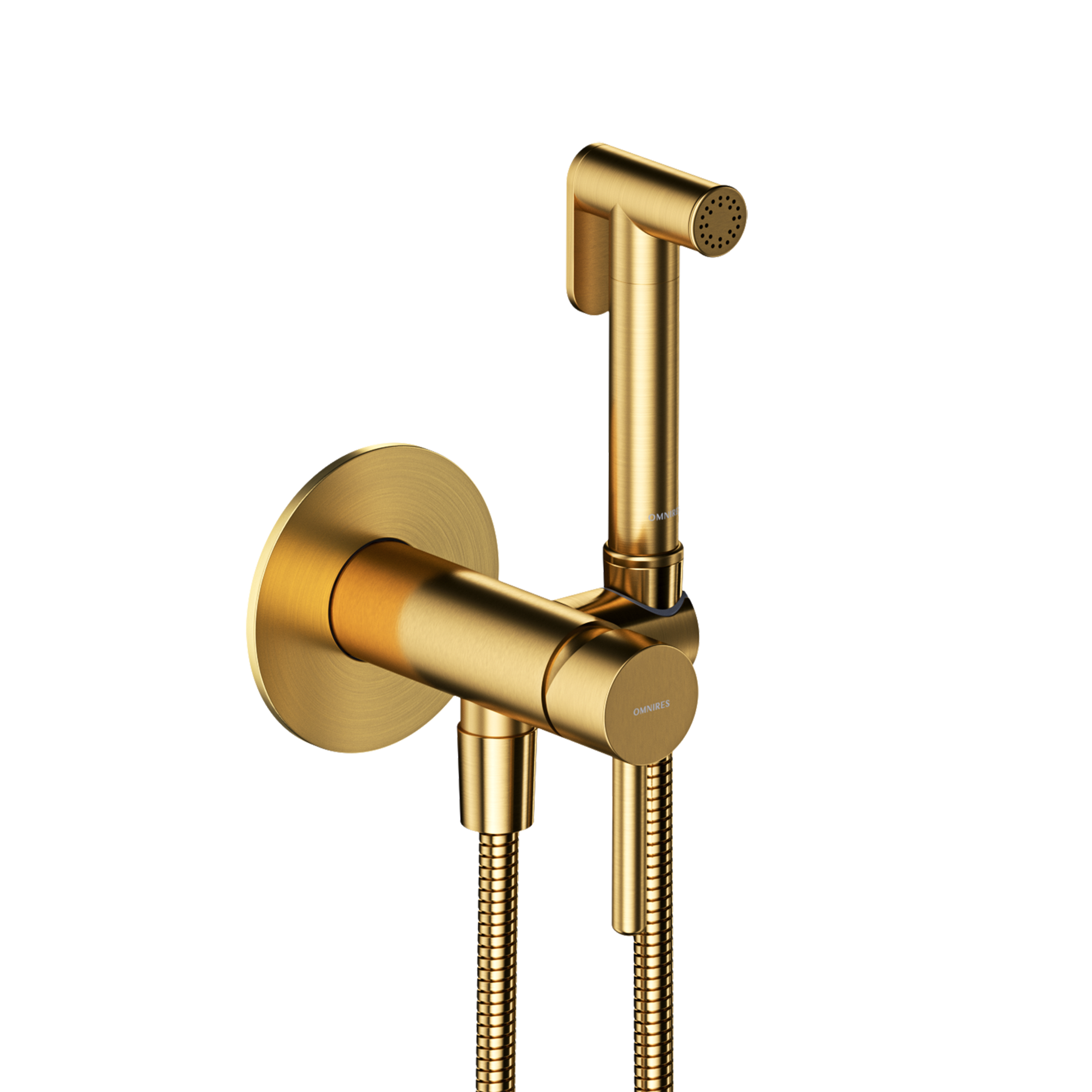 Bateria podtynkowa bidetowa Simplon Złoto Szczotkowane Omnires