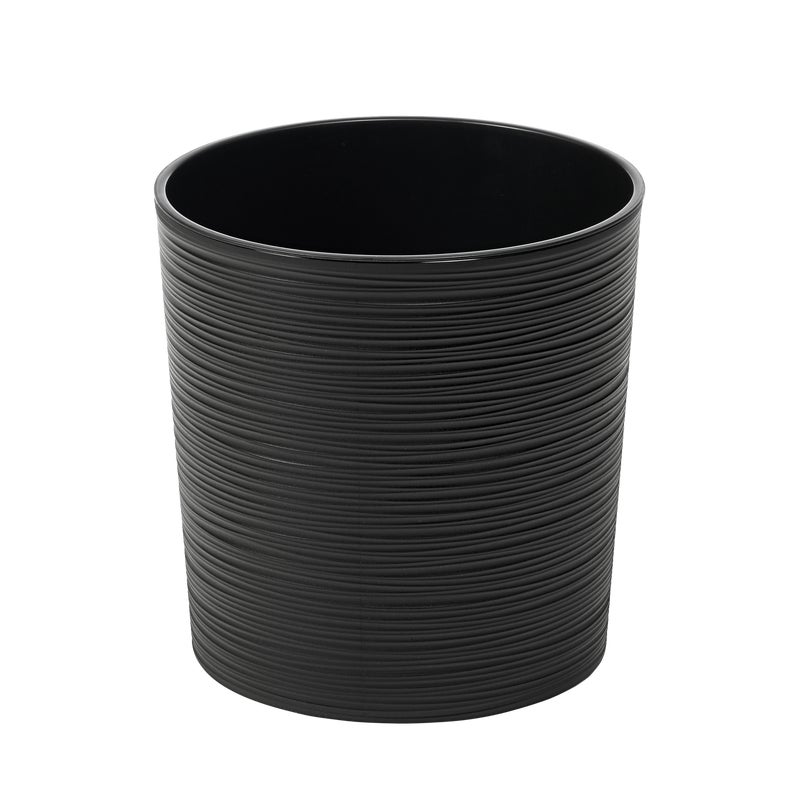 Doniczka plastikowa Malwa śr.30 cm czarna Lamela