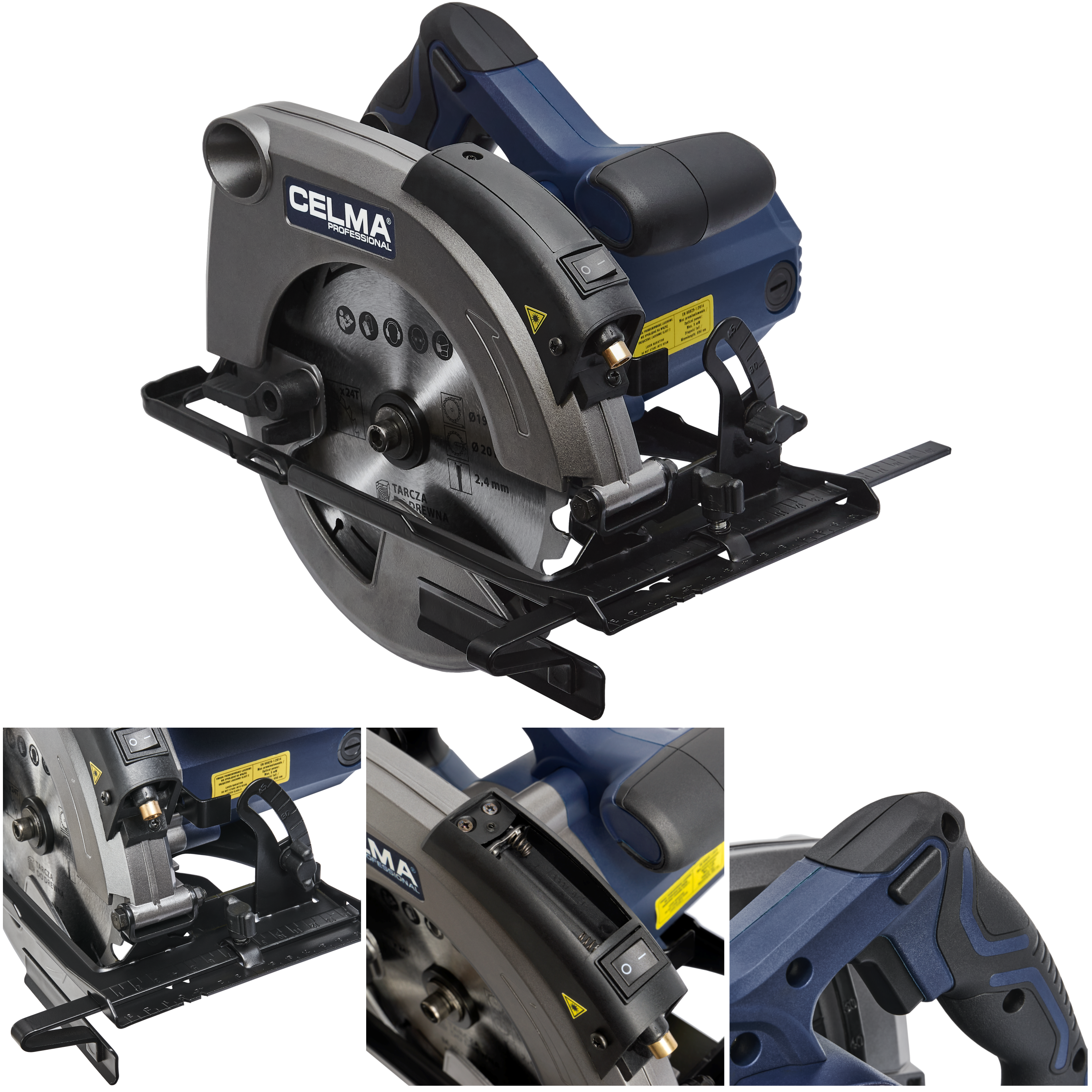 Pilarka tarczowa CELMA Professional DBRCc 66GEO 1500W 190mm - 6