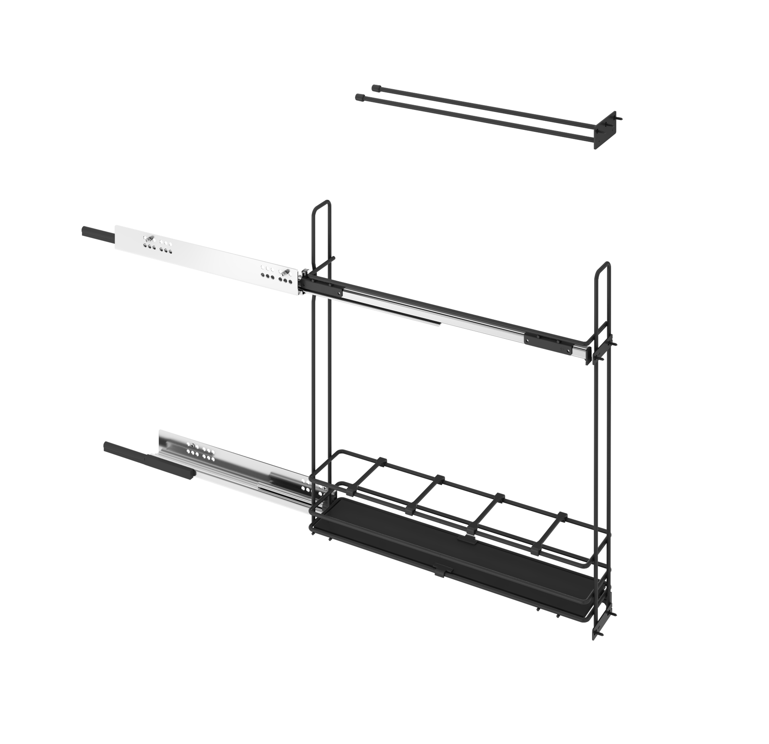Kosz cargo dolny na ręczniki 15 cm Delinia iD - 8