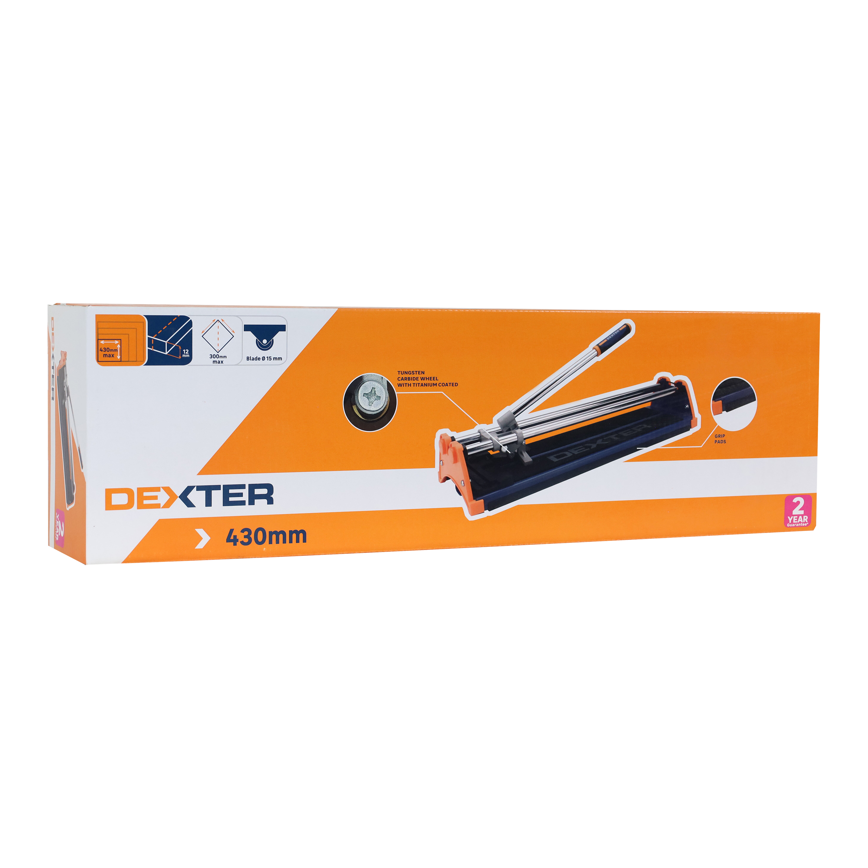 Cortador de cerâmica manual 430 mm Dexter - 10