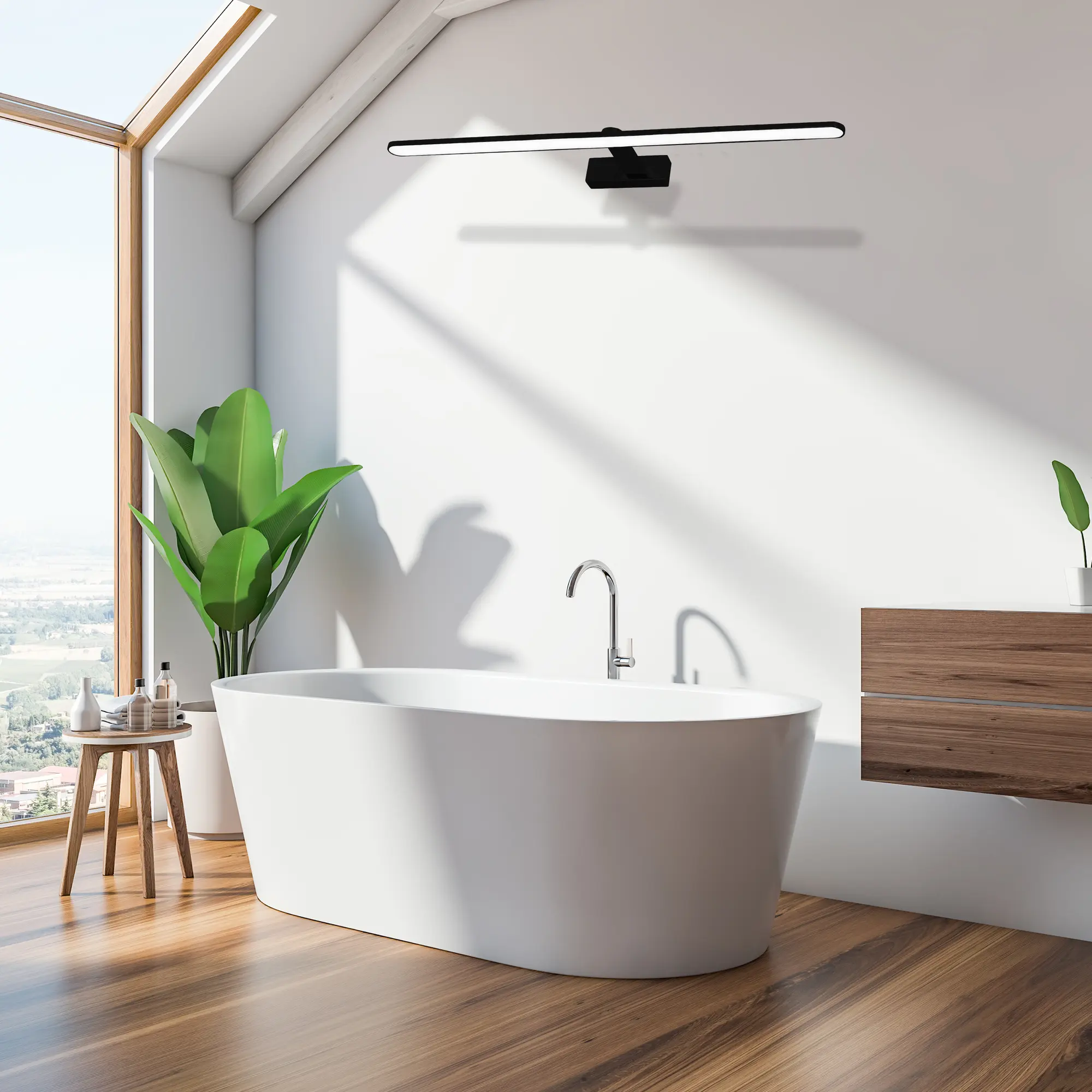 Kinkiet galeryjka Splash 100 cm czarny 1470 lm LED Eko-Light - 3