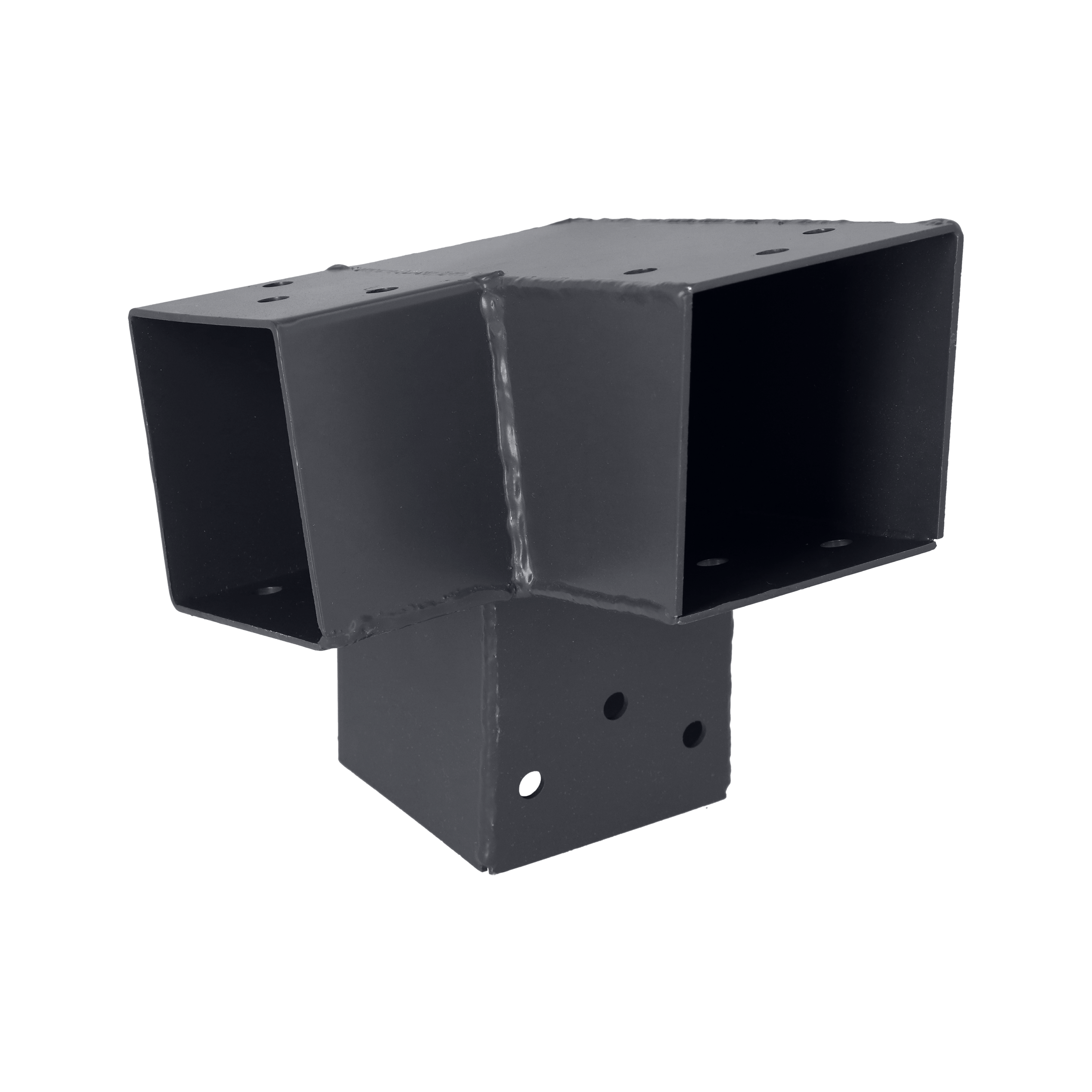 Łącznik narożnik prawy 7x7 cm 105 st. 3-końce Suki Plug-in antracyt
