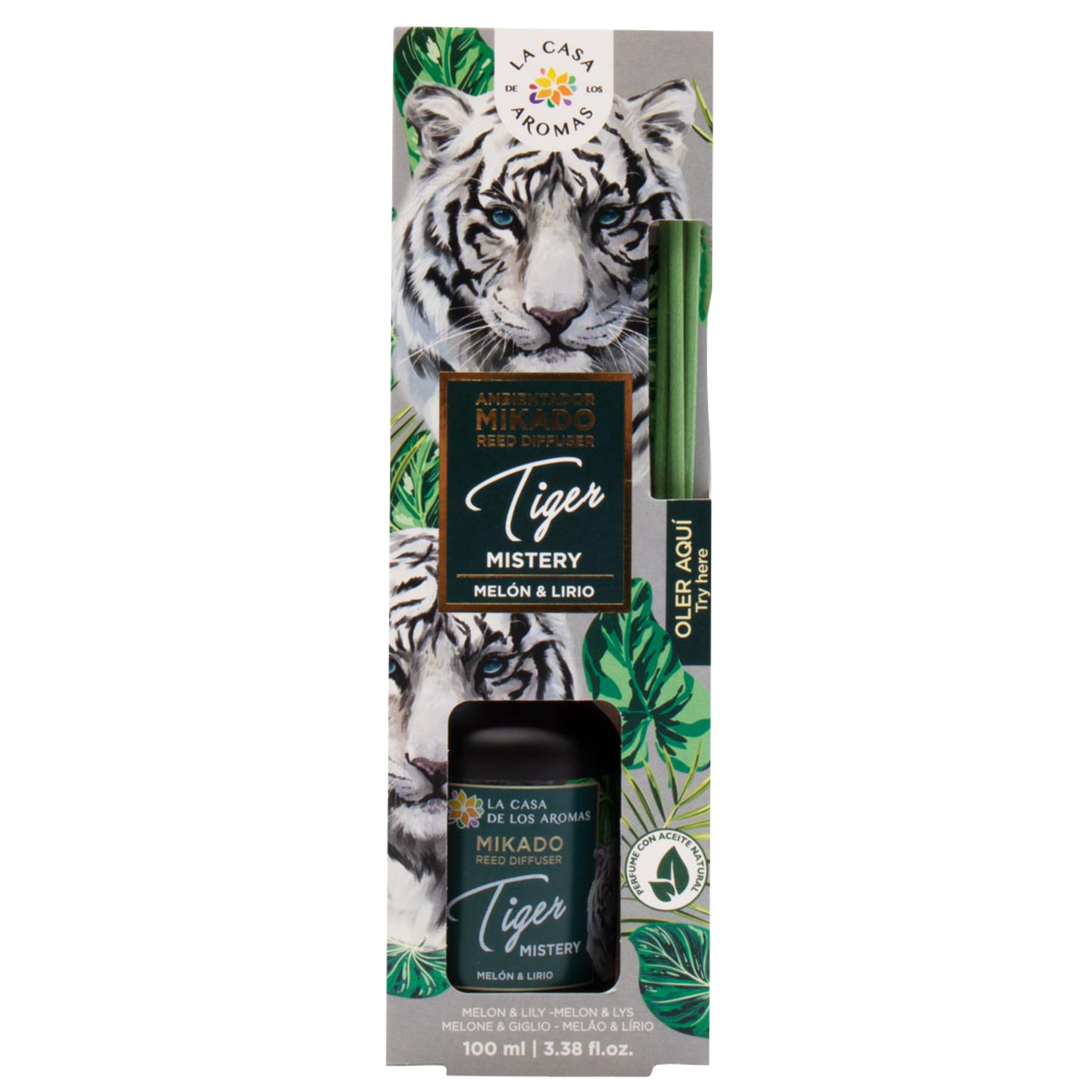 Dyfuzor zapachowy Safari Tiger Mistery 100 ml La Casa de los Aromas - 4