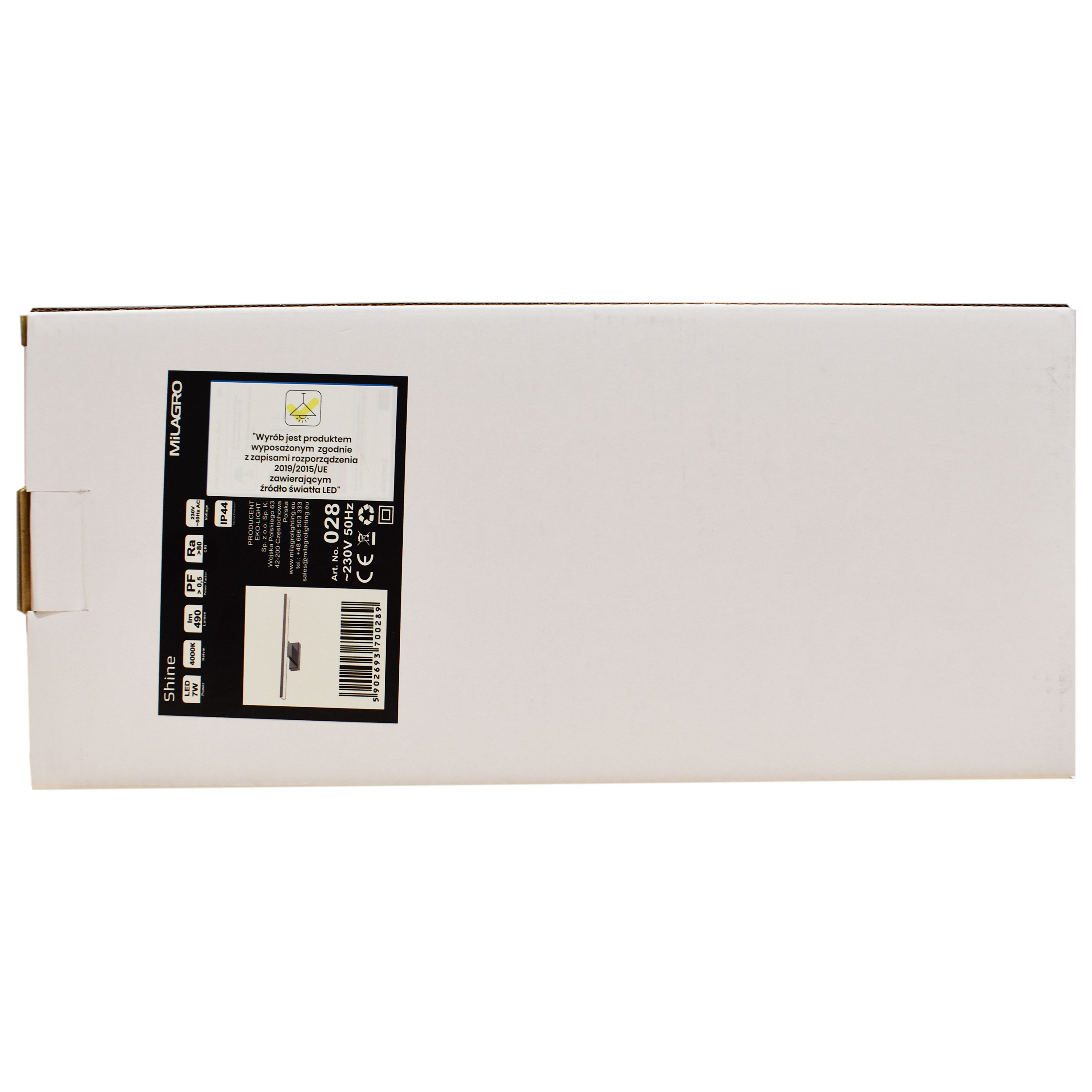 Kinkiet galeryjka Shine 30 cm chrom 490 lm LED Eko-Light - 5