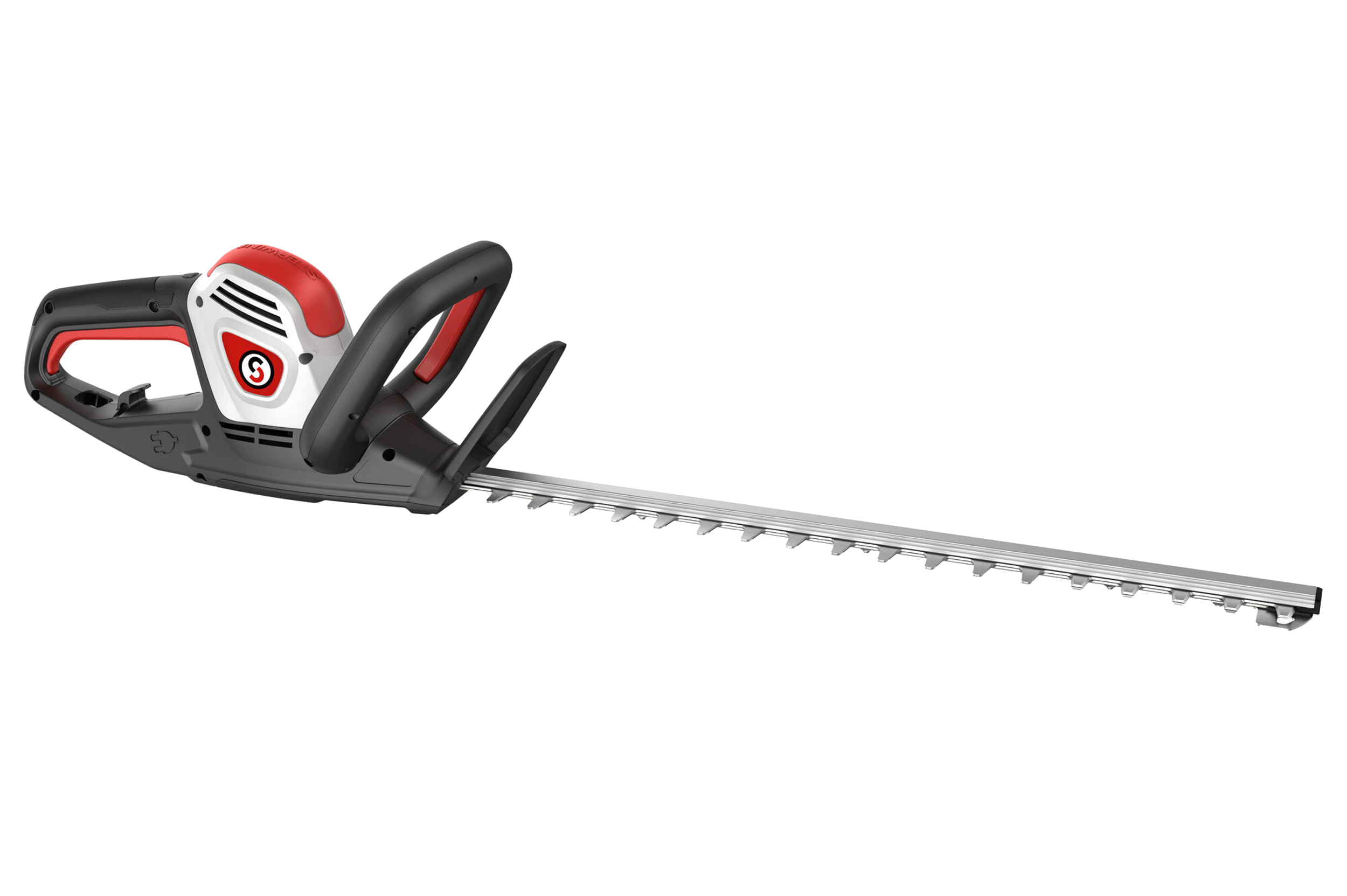 Tagliasiepi elettrico con spazzole al carbonio in acciaio STERWINS EHT2-60.4 2 lame da 60 cm 650 W con guaina protettiva - 4