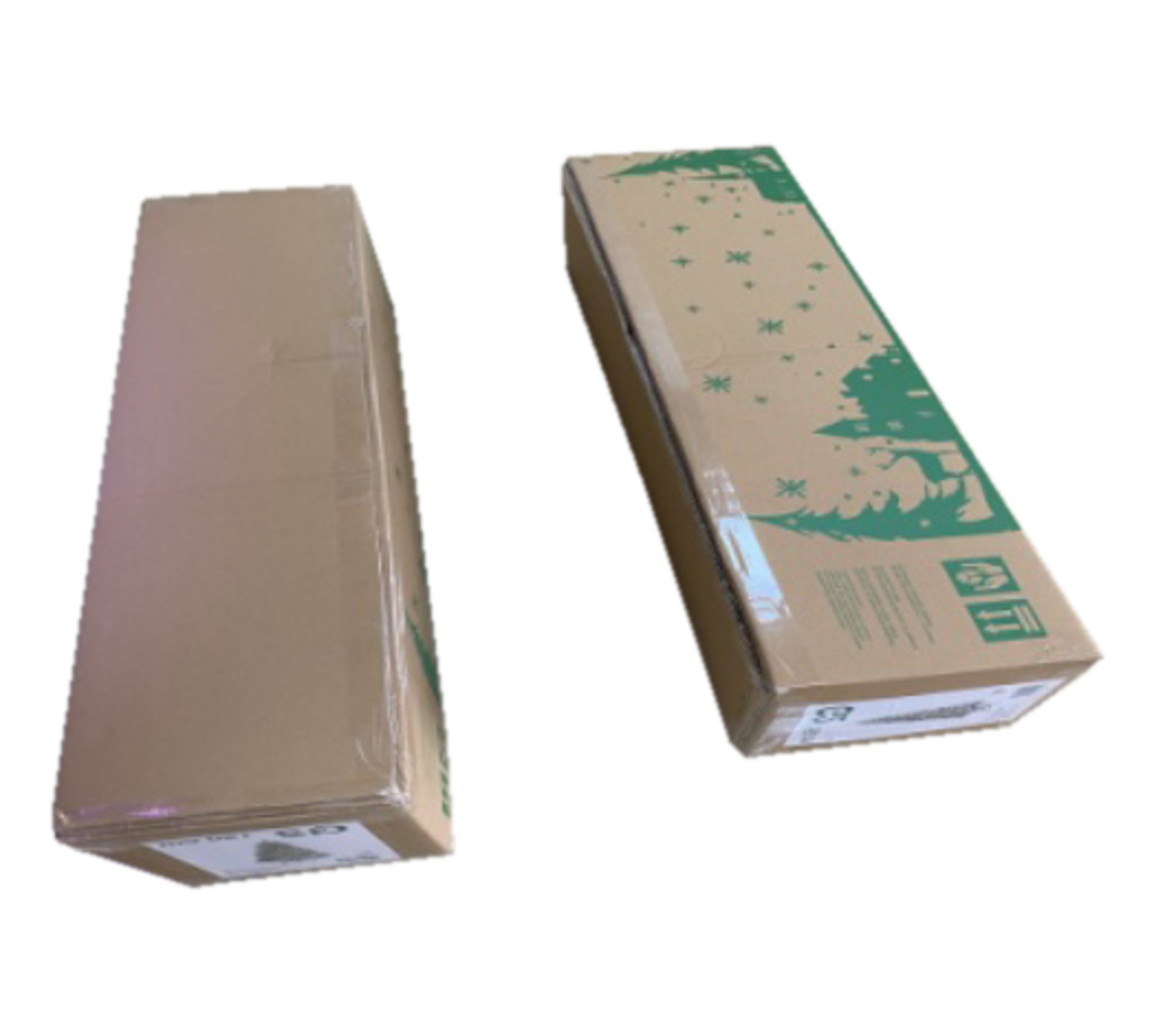 Choinka sztuczna Himalaya 150 cm zielona bielona - 2