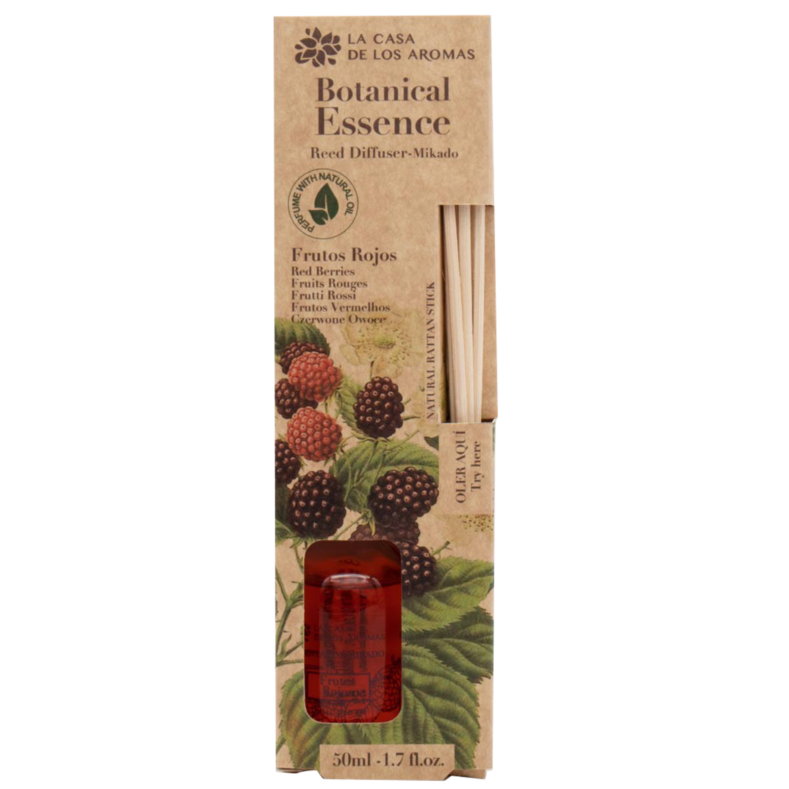Dyfuzor zapachowy Botanic czerwone owoce 50 ml La Casa de los Aromas - 4