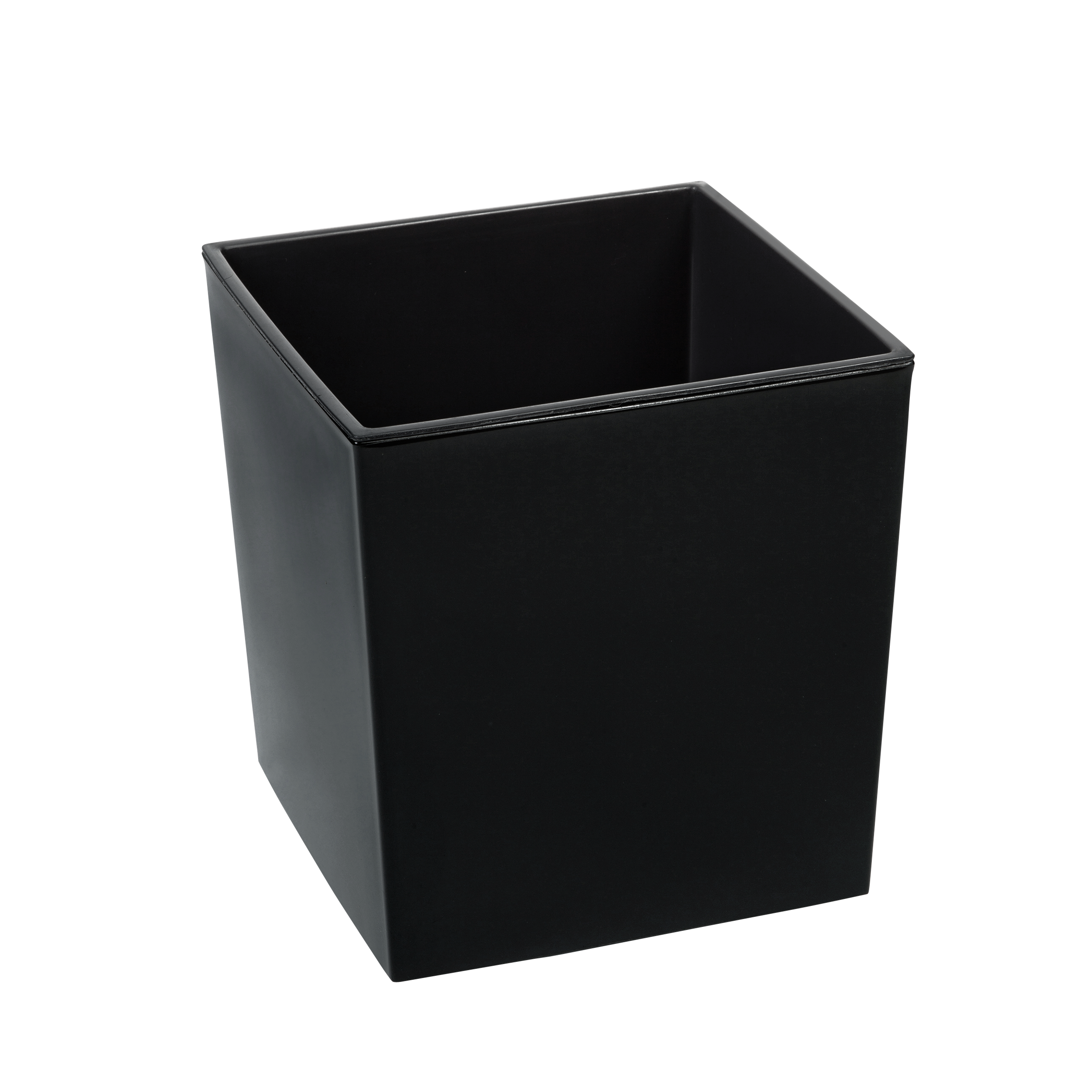 Donica duża Juka 30x30 cm czarna Lamela