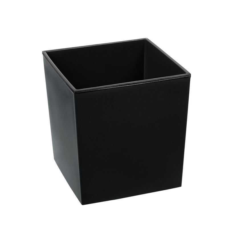 Donica duża Juka 30x30 cm czarna Lamela