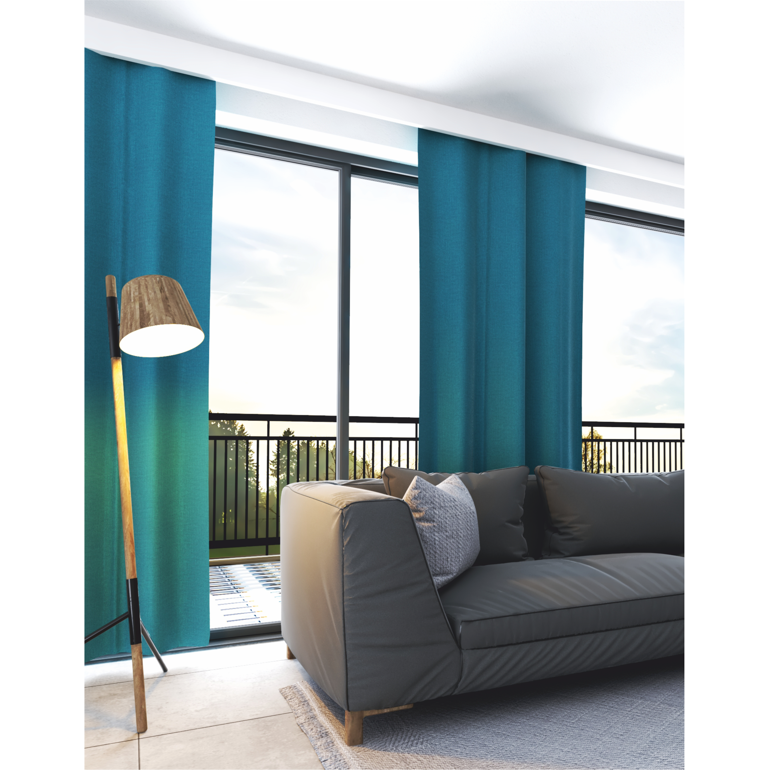 Listwa karniszowa LK-1 do LED z polimeru 10 x 200 cm DMS - 14