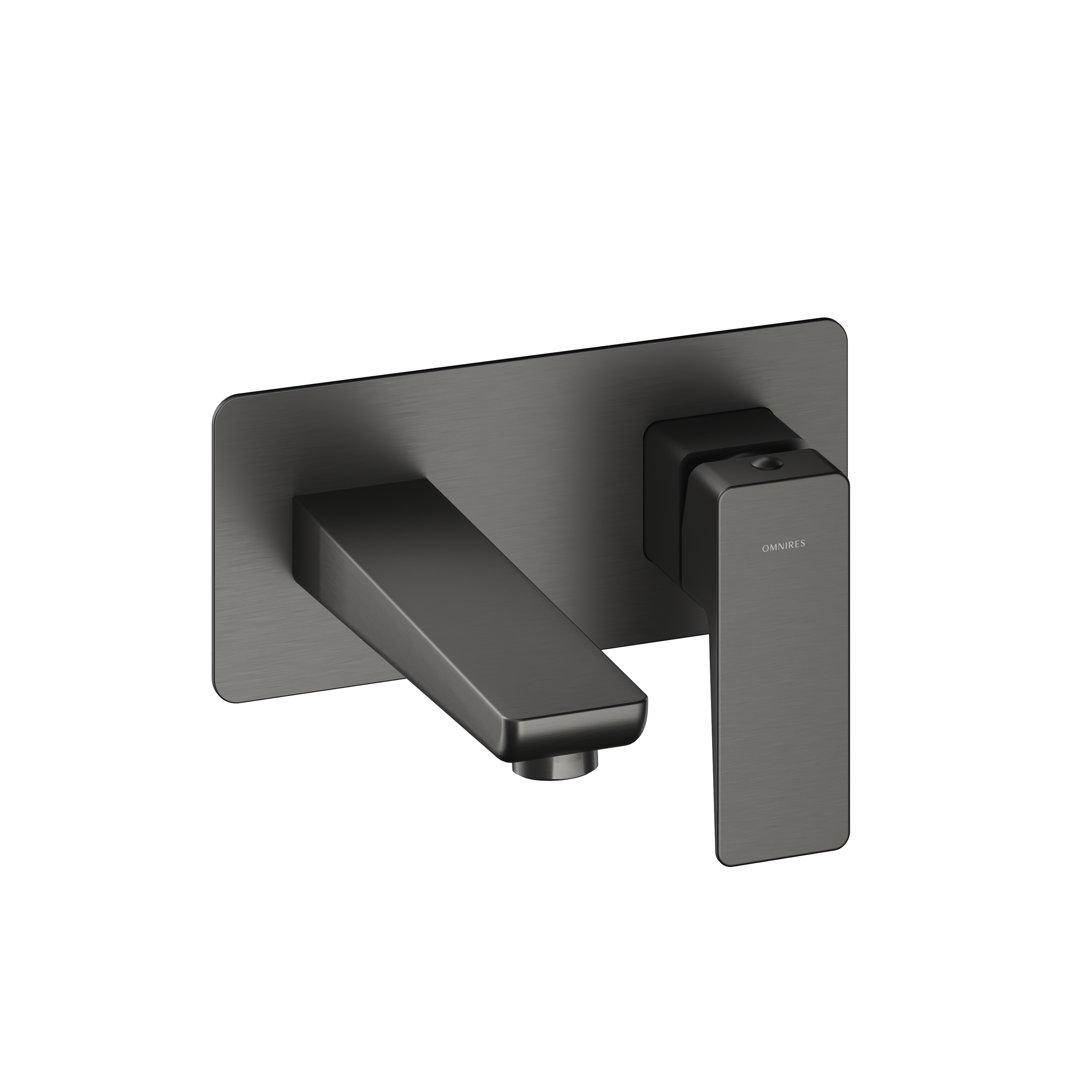 Bateria podtynkowa umywalkowa grafitowa Saxon Omnires
