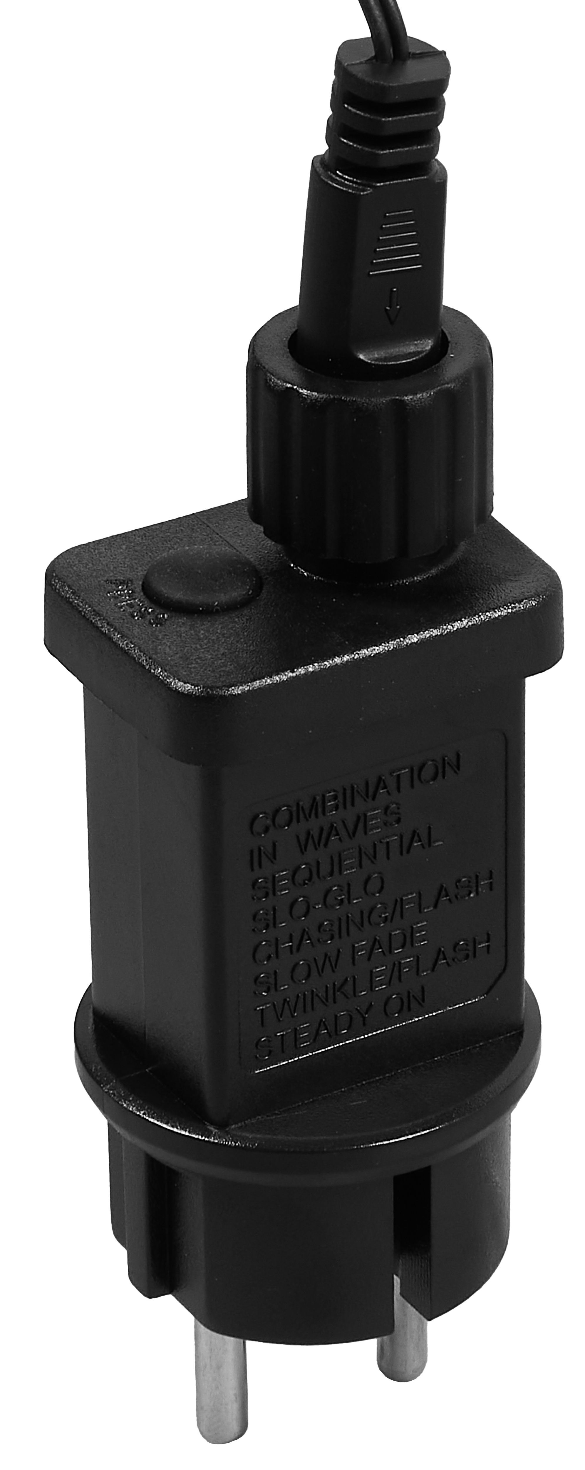 Lampki choinkowe zewnętrzne 10m 200 LED ciepła biel 8 funkcji - 3