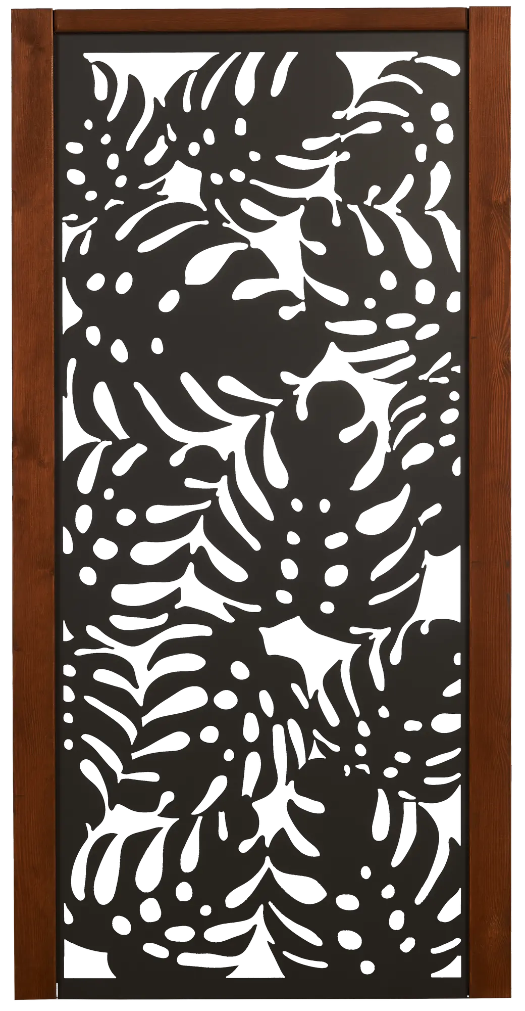 Panel osłonowy Zen monstera 90x180 cm metalowy Forest Style