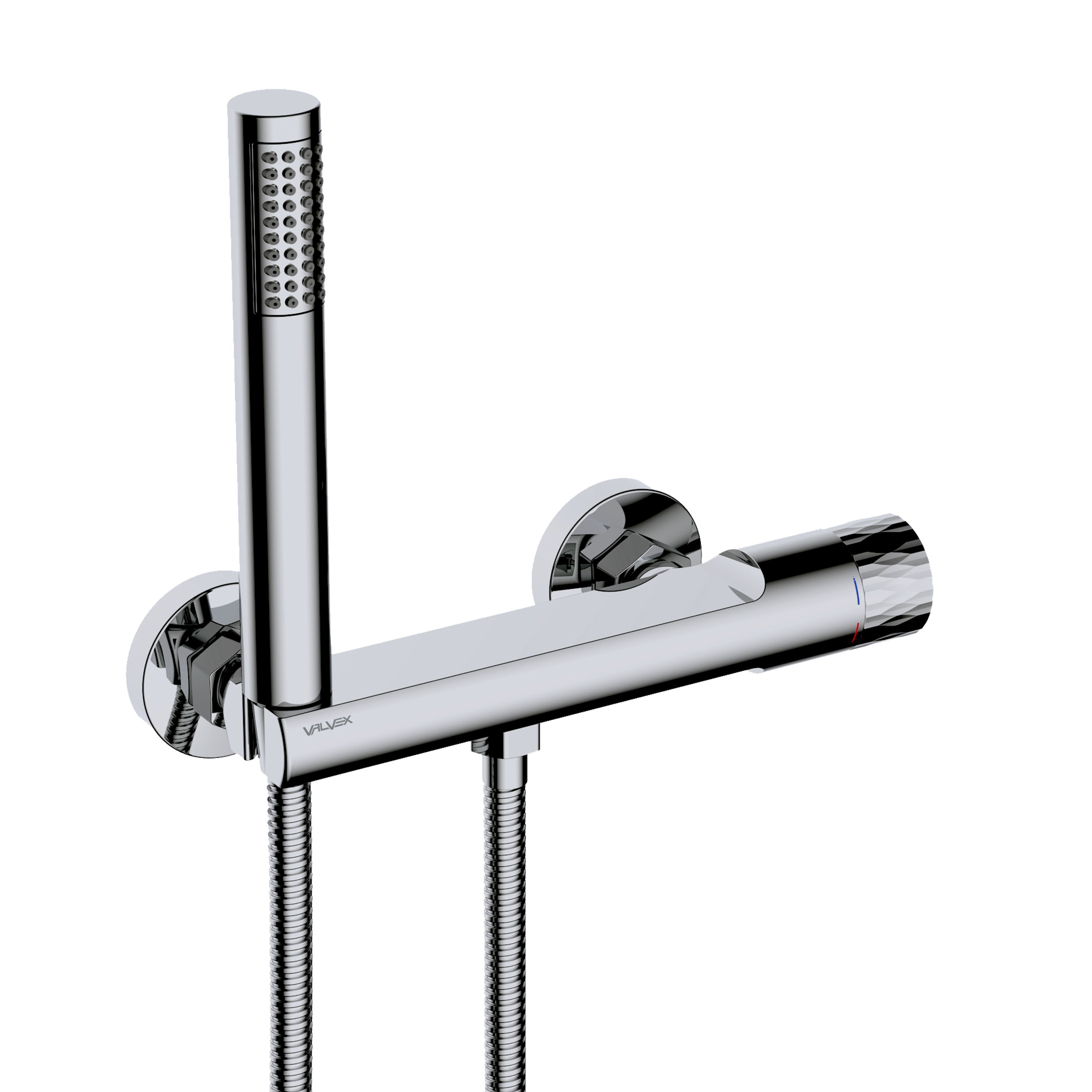 Bateria prysznicowa chrom Click On Valvex