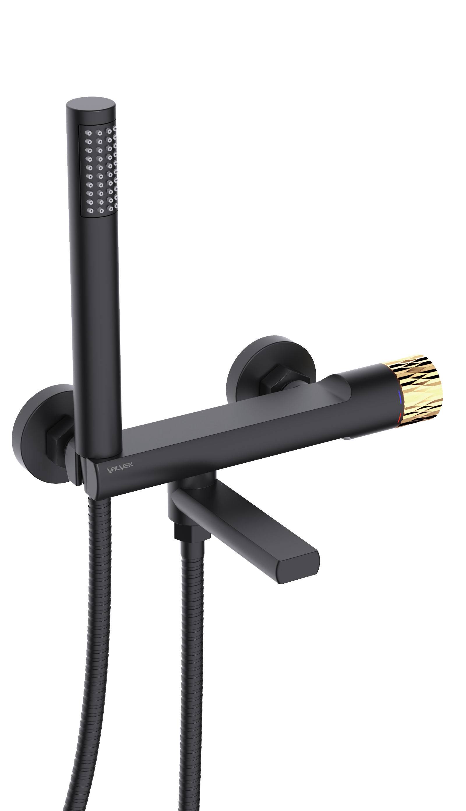 Bateria wannowa czarno-złota Click On Valvex