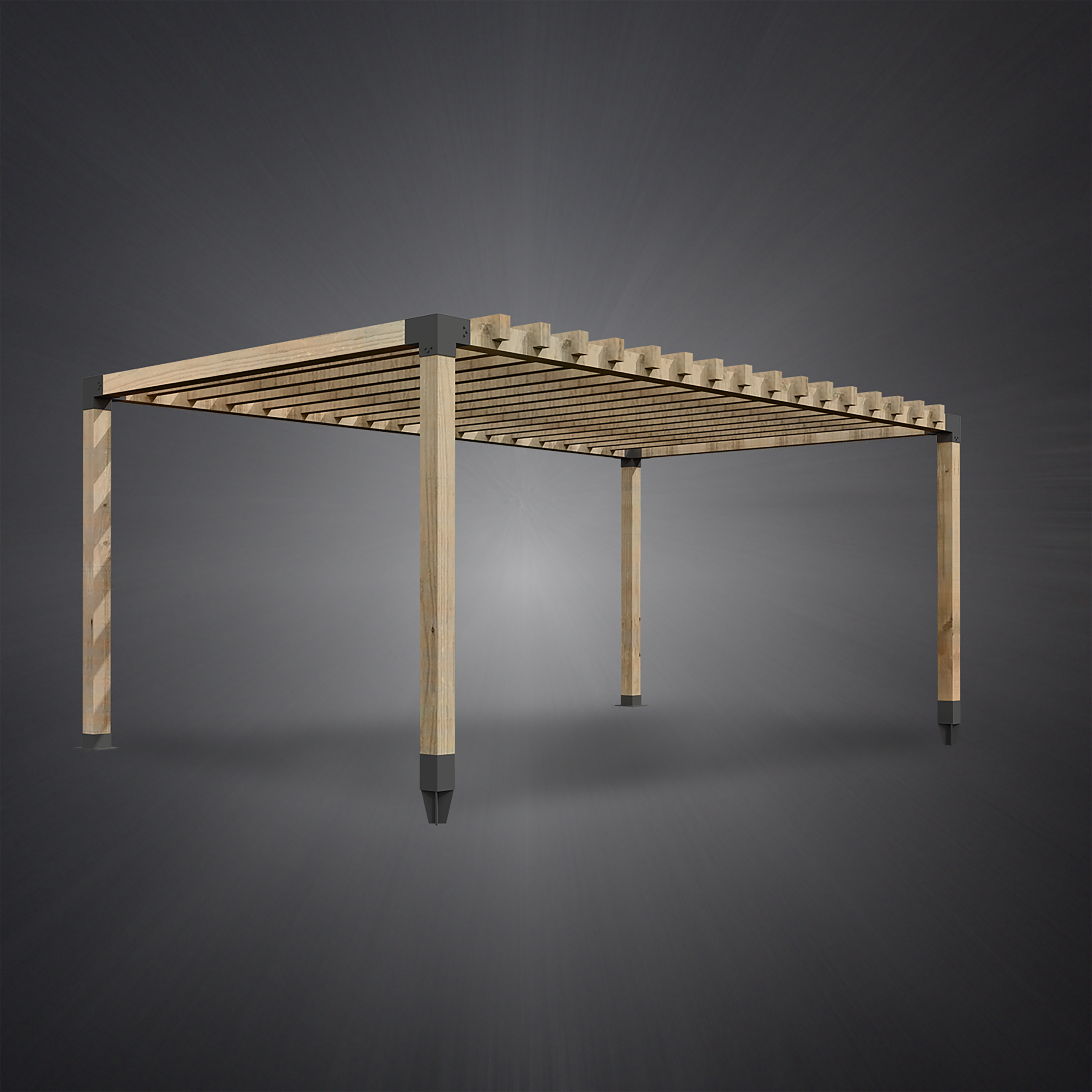 Łącznik narożnik 9x9 cm 90st. 3-końce Suki Plug-in antracyt - 3