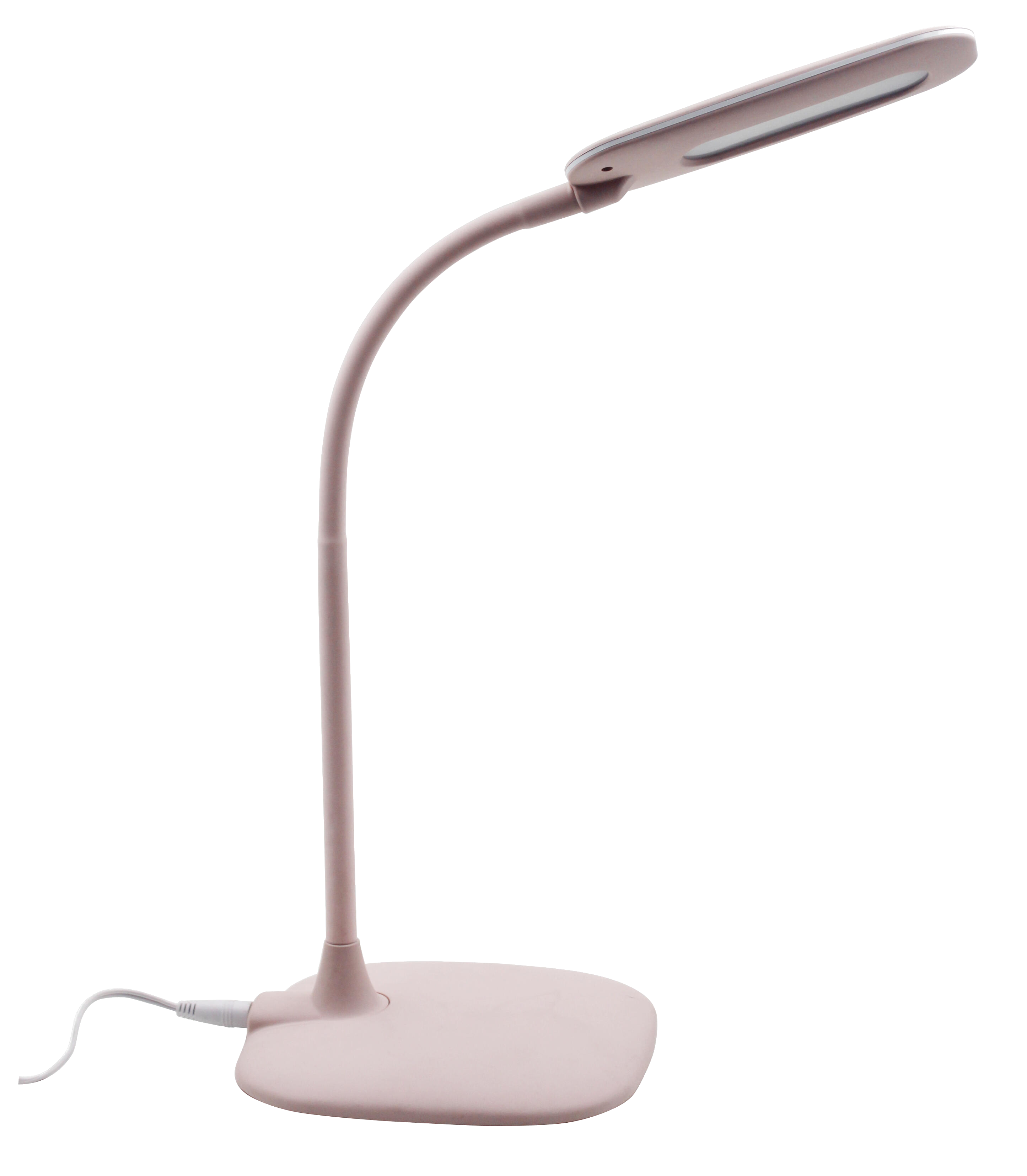 Flexo led inspire mei rosa 620 lm,6500k flexible y táctil 3 intensidades de luz