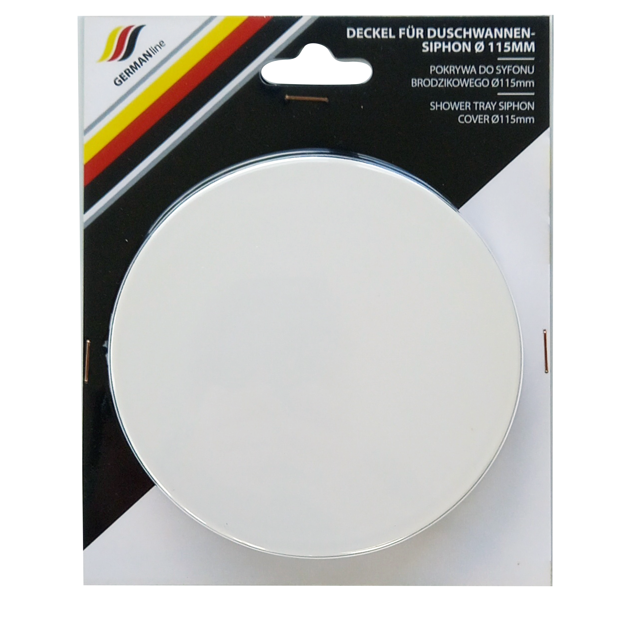 Korek do syfonu 90 mm GL0001WT biały GERMANLINE - 2